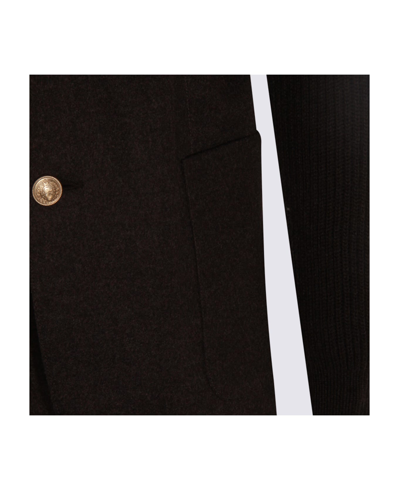 Eleventy Grey Wool Blazer - Grey