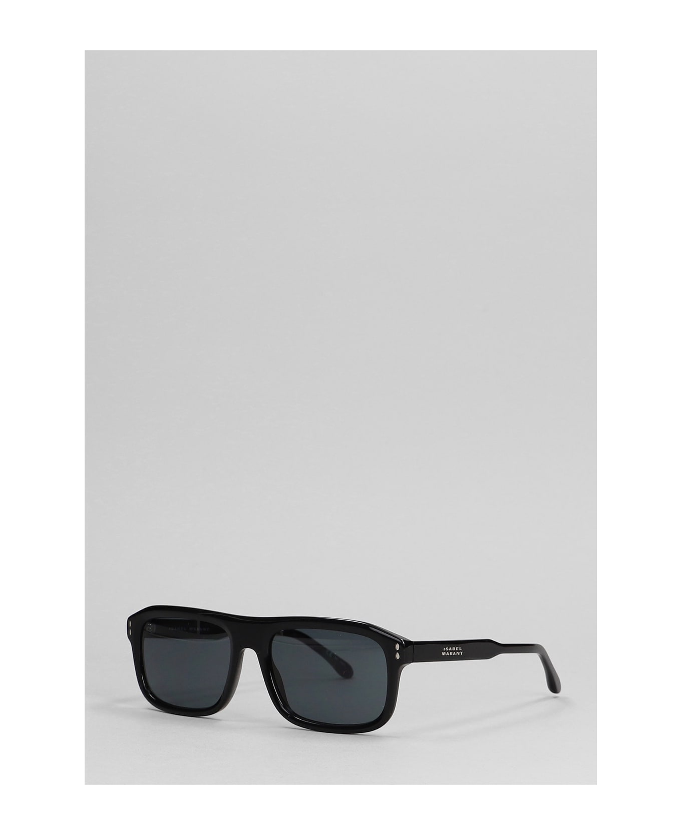 Isabel Marant Sunglasses In Black Acrylic - black