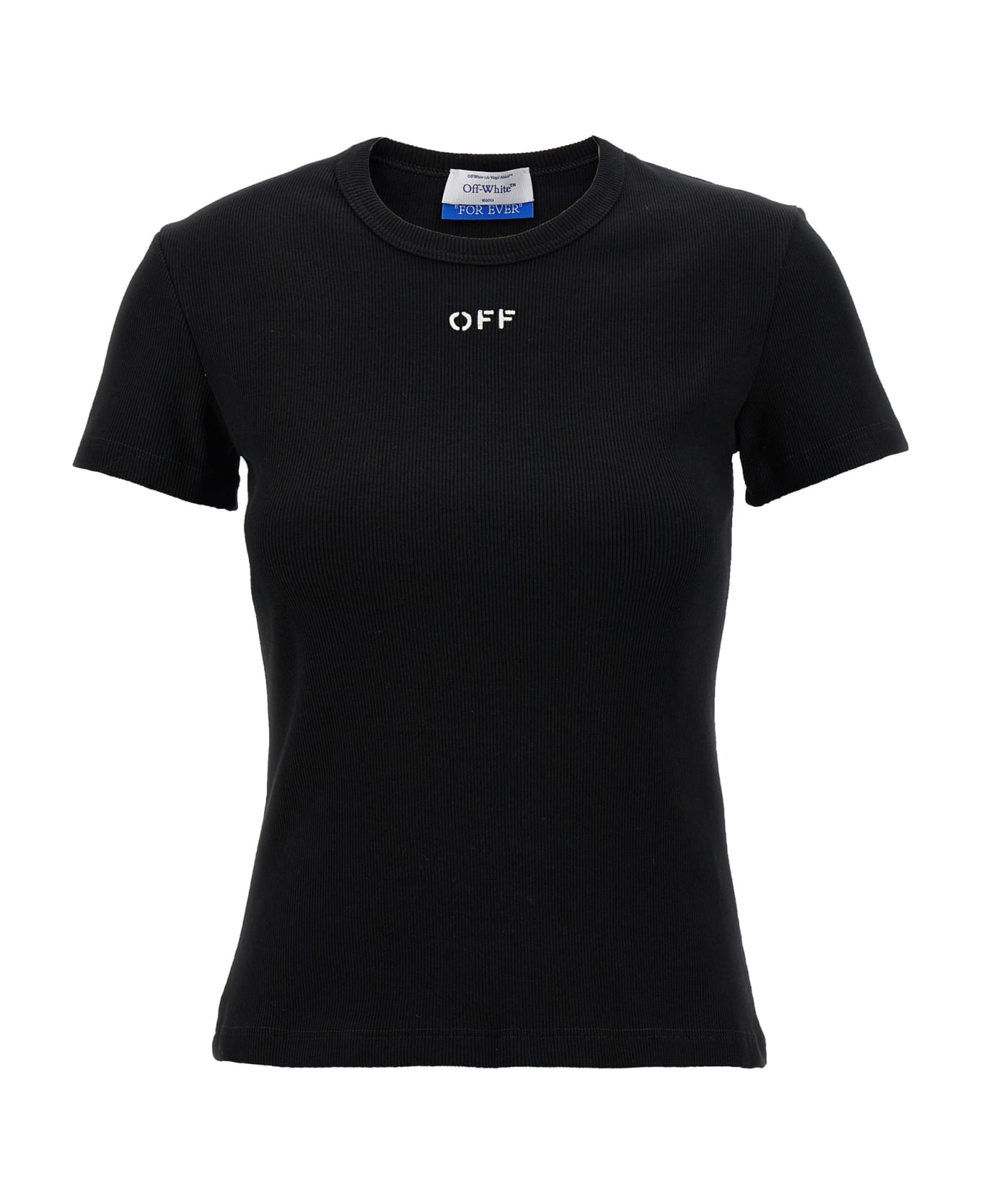 Off-White 'off Stamp' T-shirt - Black White