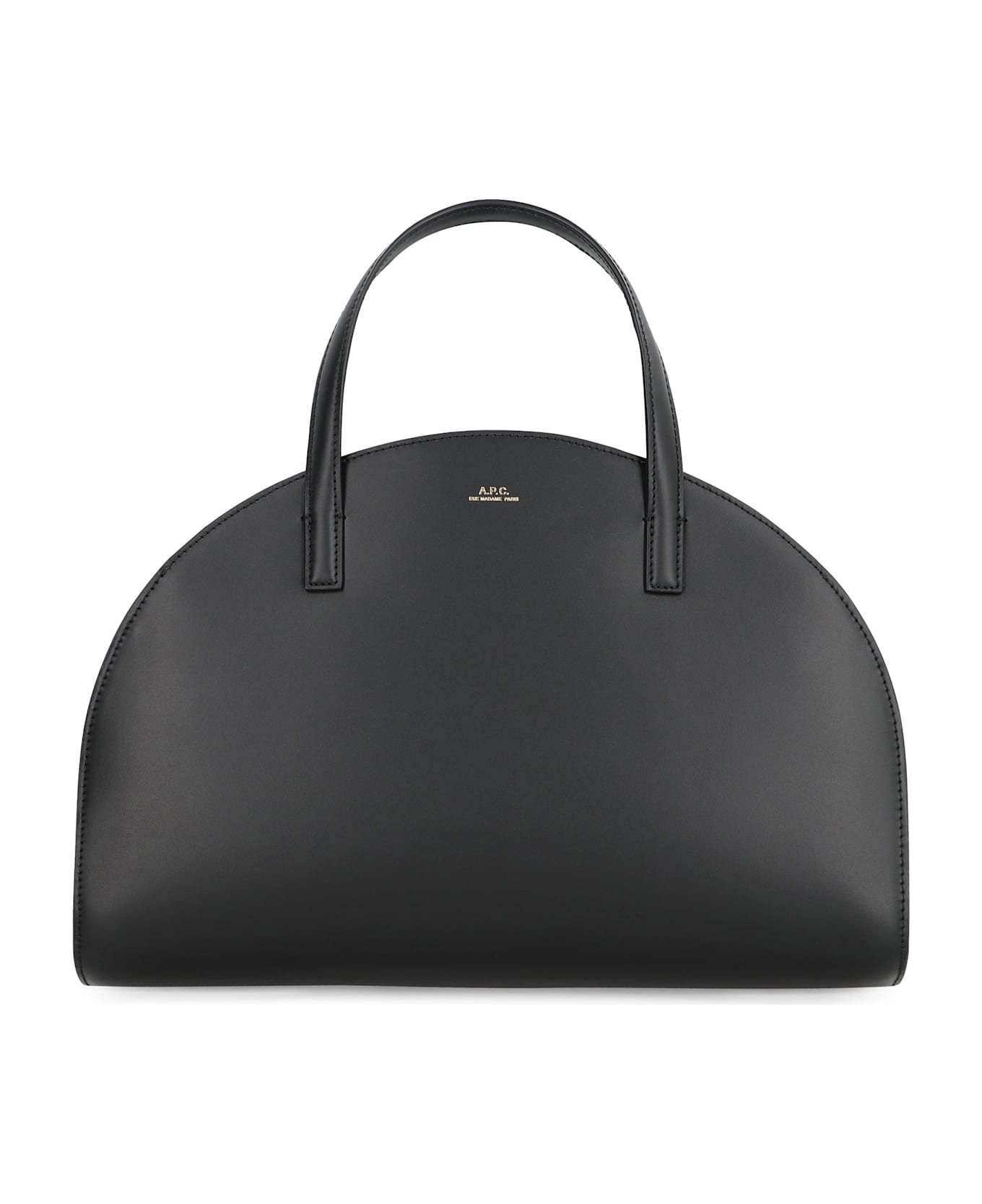A.P.C. Demi-lune Tote Bag - black