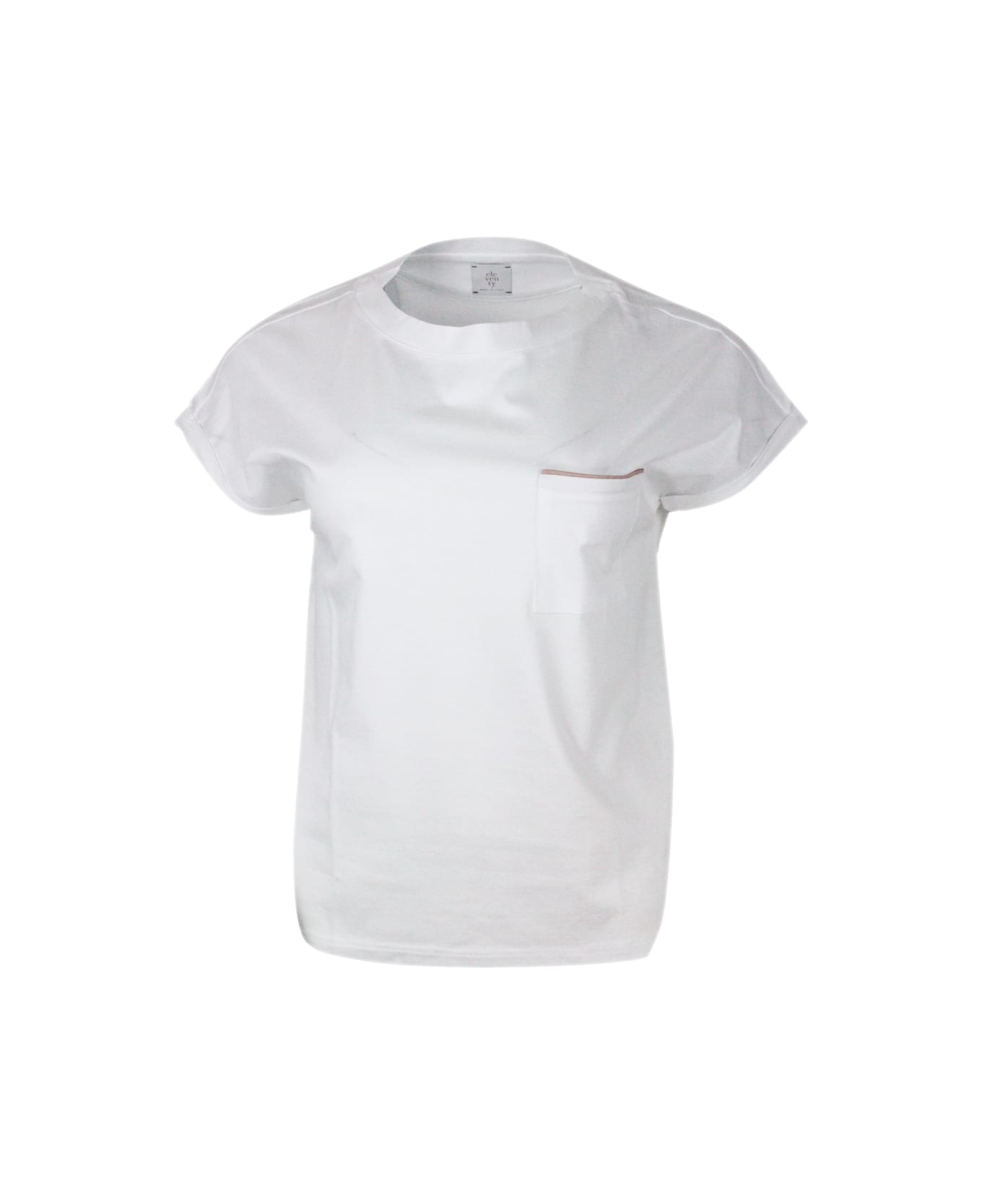 Eleventy T-Shirt - Bianco - beige