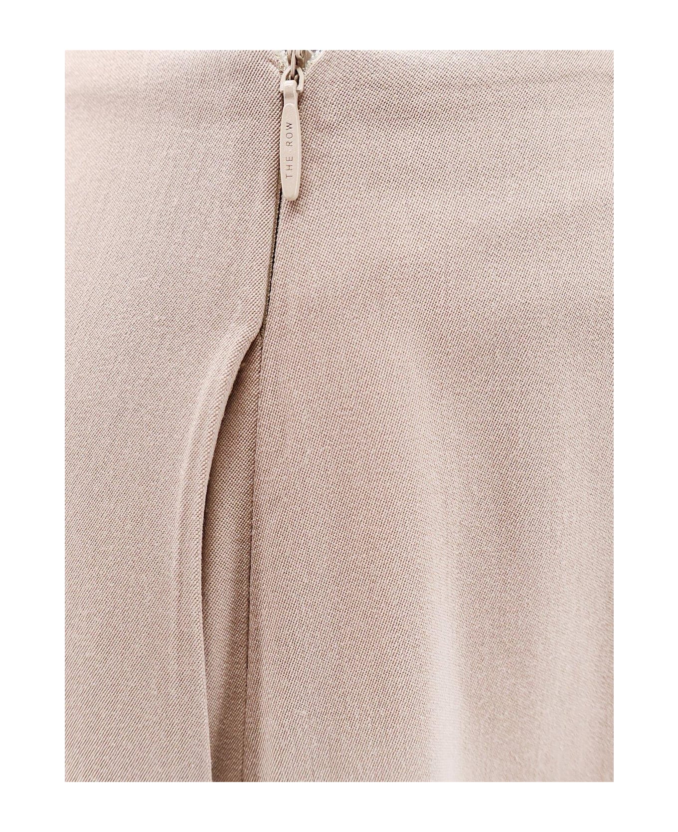 The Row Dela Wide Leg Pants - GREYTAUPE