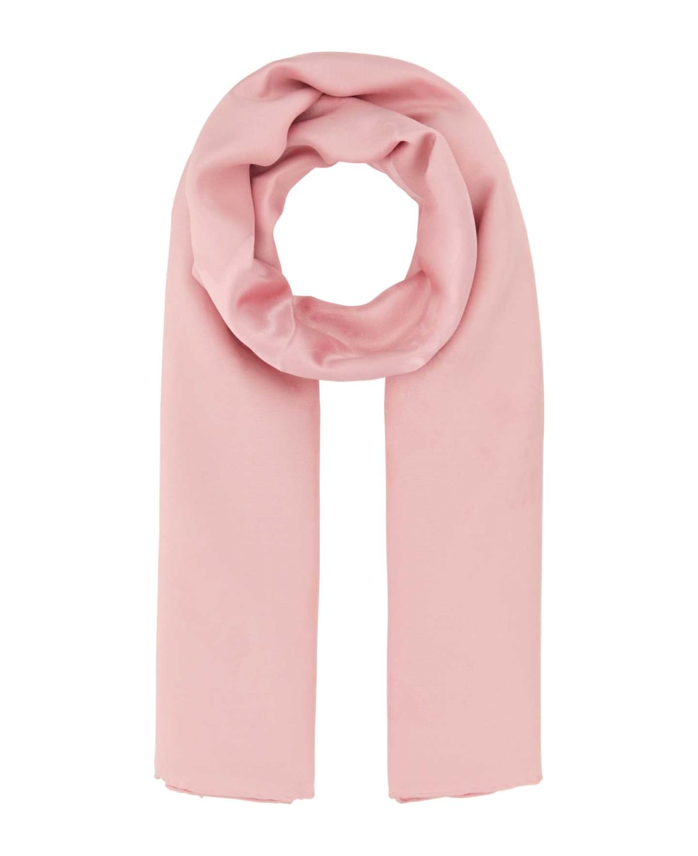 Alexander McQueen Pink Silk Foulard - PINK