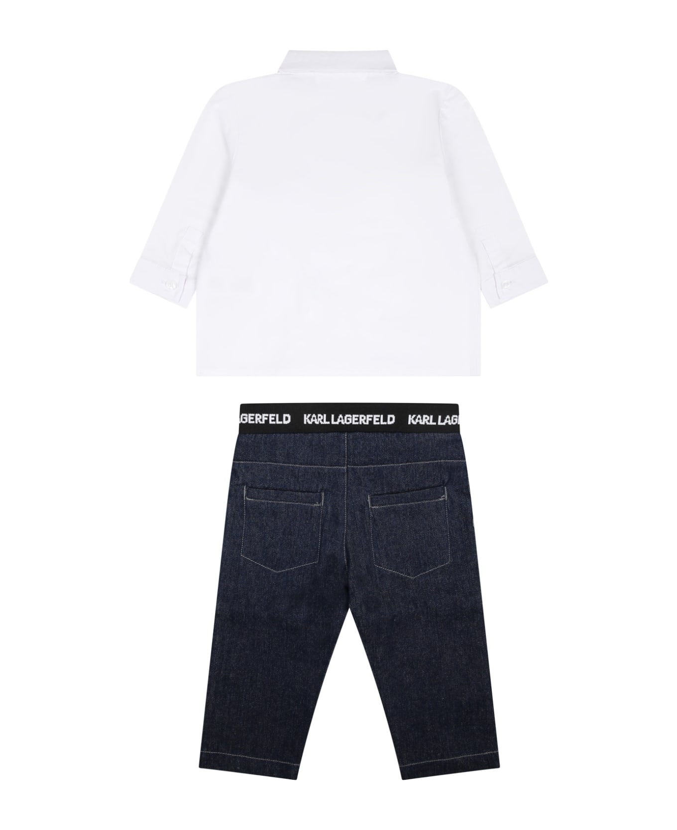 Karl Lagerfeld Kids Multicolor Set For Baby Boy - Multicolor ボトムス