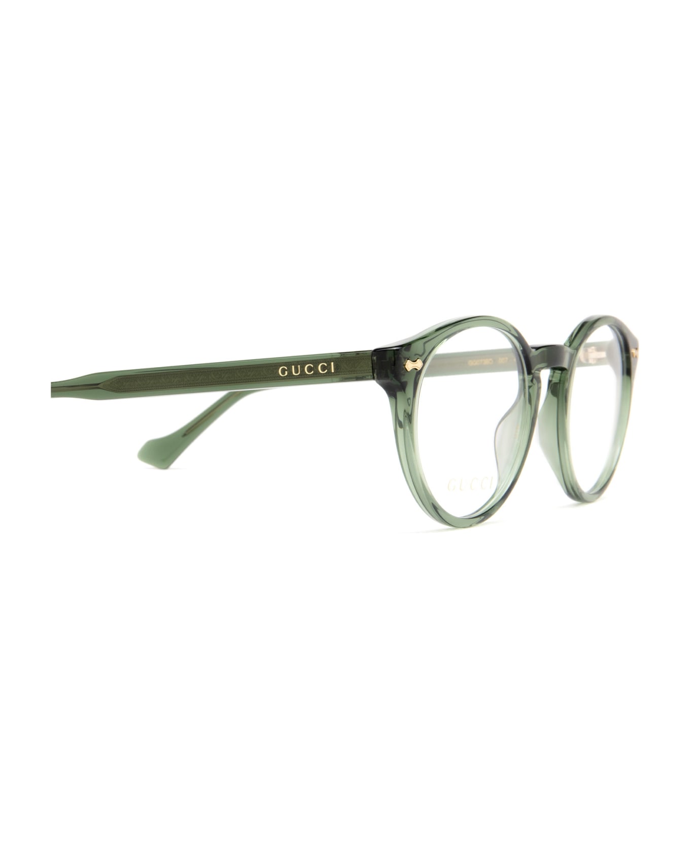 Gucci Eyewear Gg0738o Green Glasses - Green