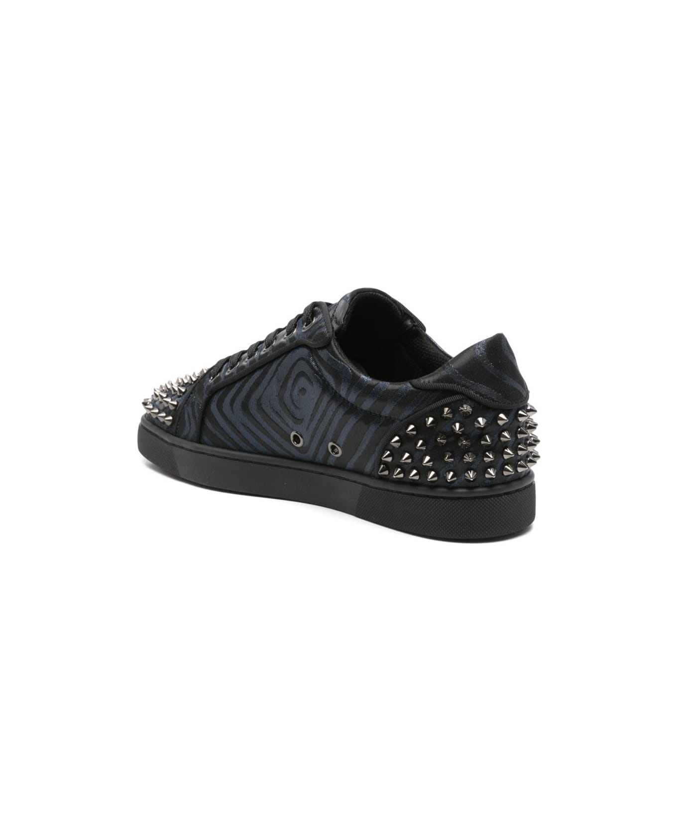 Christian Louboutin Seavaste Leather Sneakers - Blue