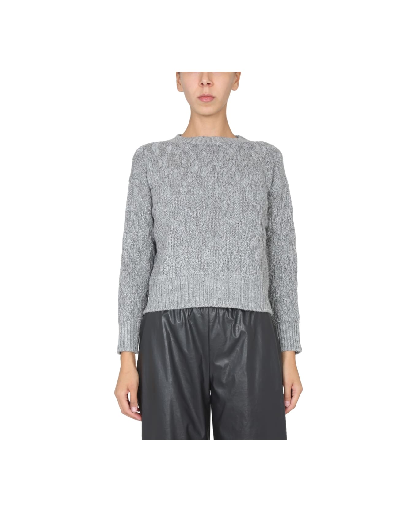 Fabiana Filippi Virgin Wool Sweater - GREY ニットウェア