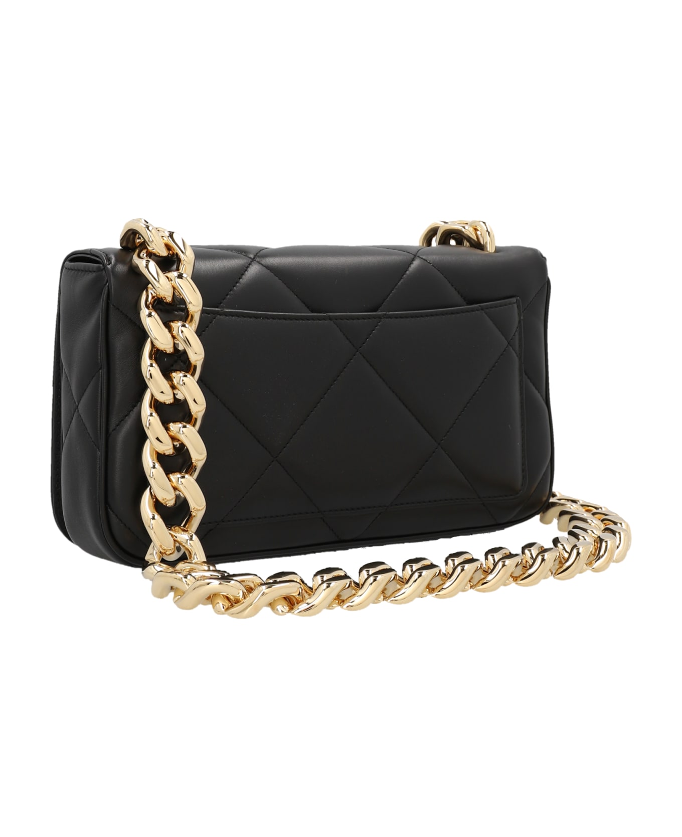 Dolce & Gabbana 'zebra' Crossbody Bag - Black  