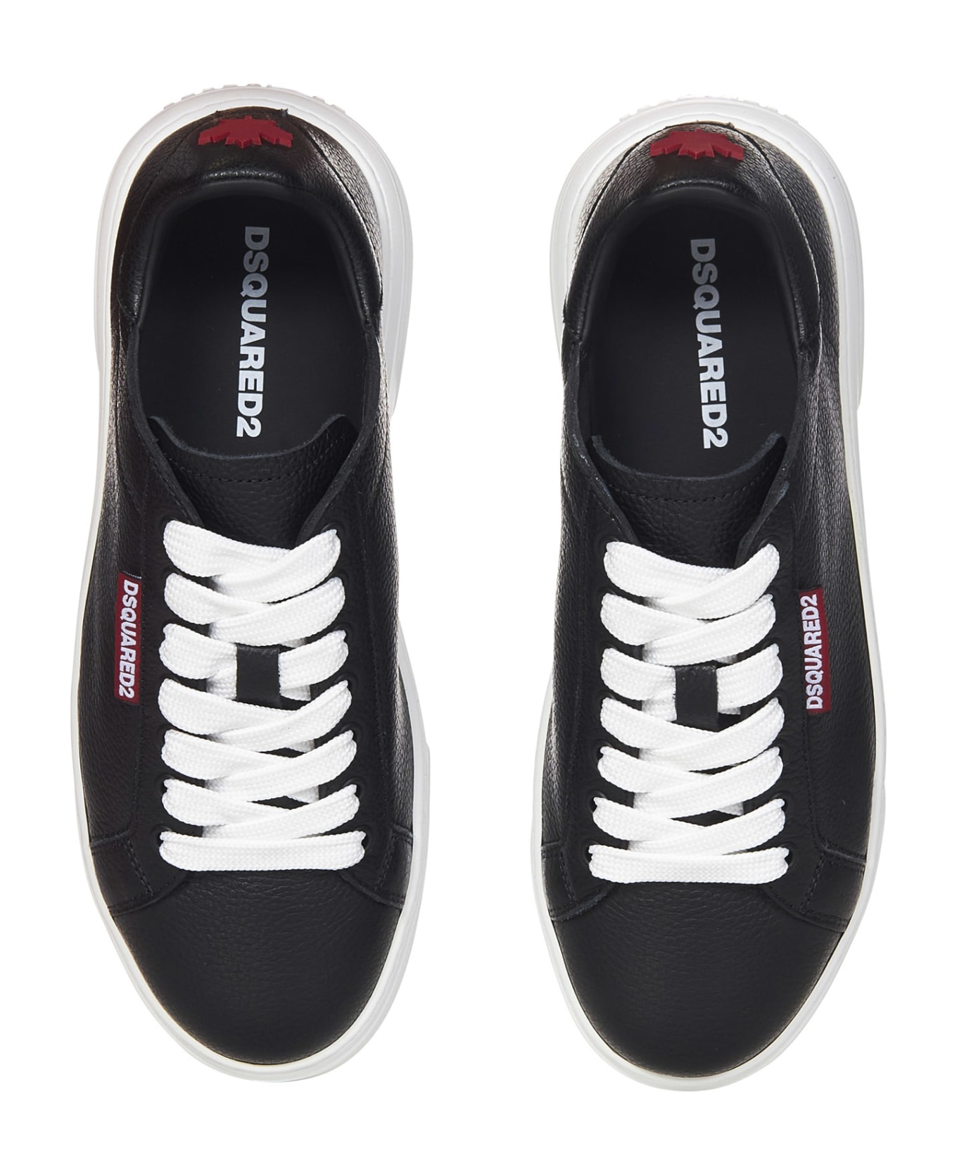 Dsquared2 Bumper Sneakers - White/Black スニーカー