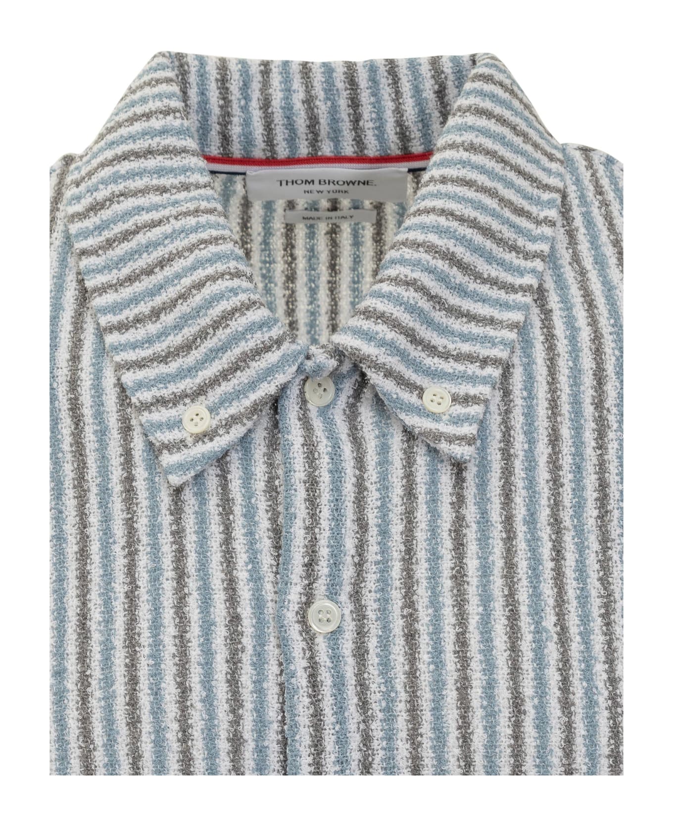 Thom Browne Rwb Striped Shirt - SEASONAL MULTI