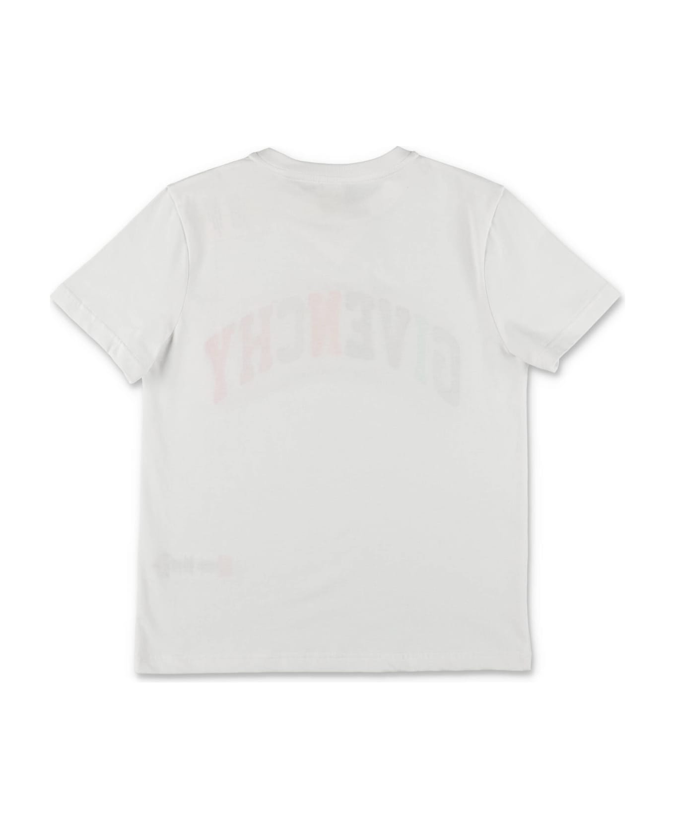 Givenchy T-shirt Bianca In Jersey Di Cotone Bambino - Bianco Tシャツ＆ポロシャツ