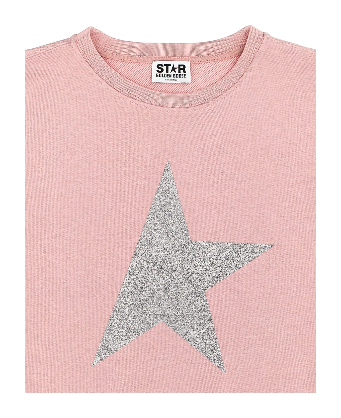 Golden Goose 'star' Sweatshirt - Pink