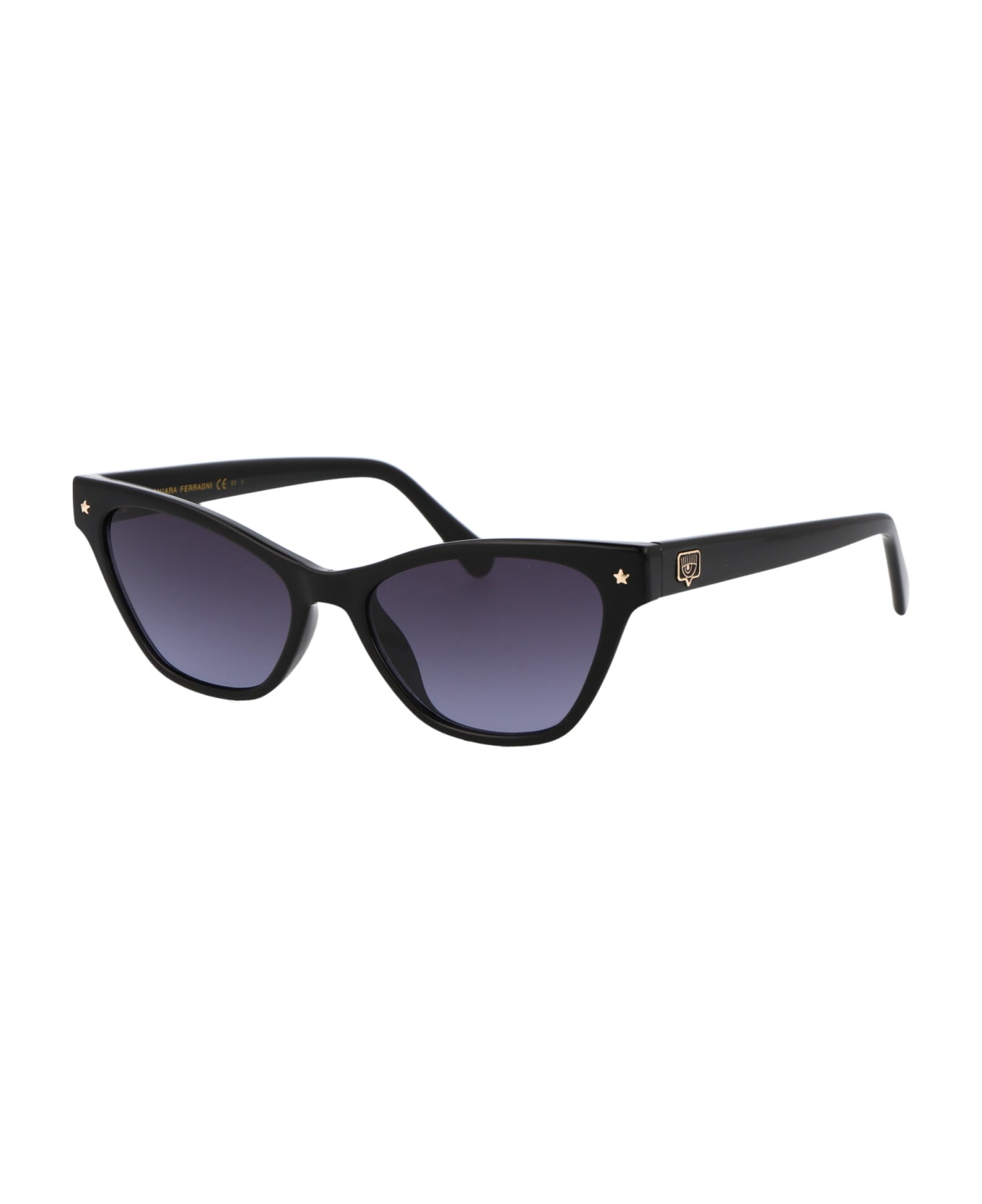 Chiara Ferragni Cf 1020/s Sunglasses - 8079O BLACK