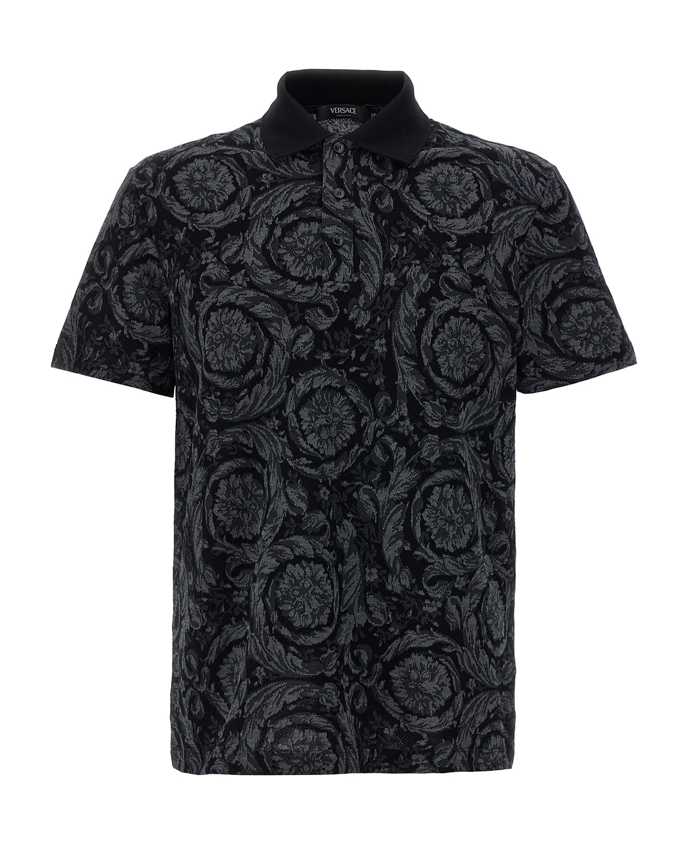 Versace Baroque Polo Shirt - Multicolor