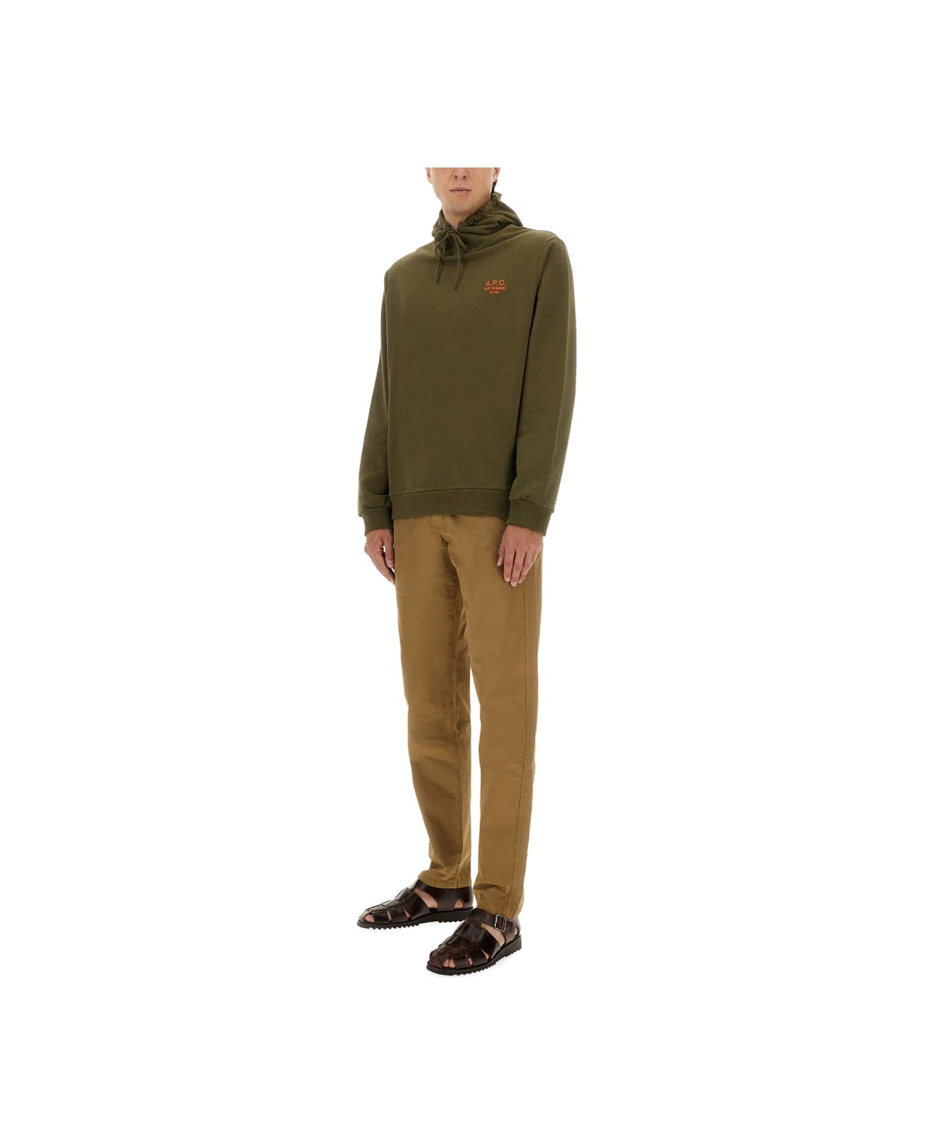 A.P.C. Standard Hoodie - GREEN