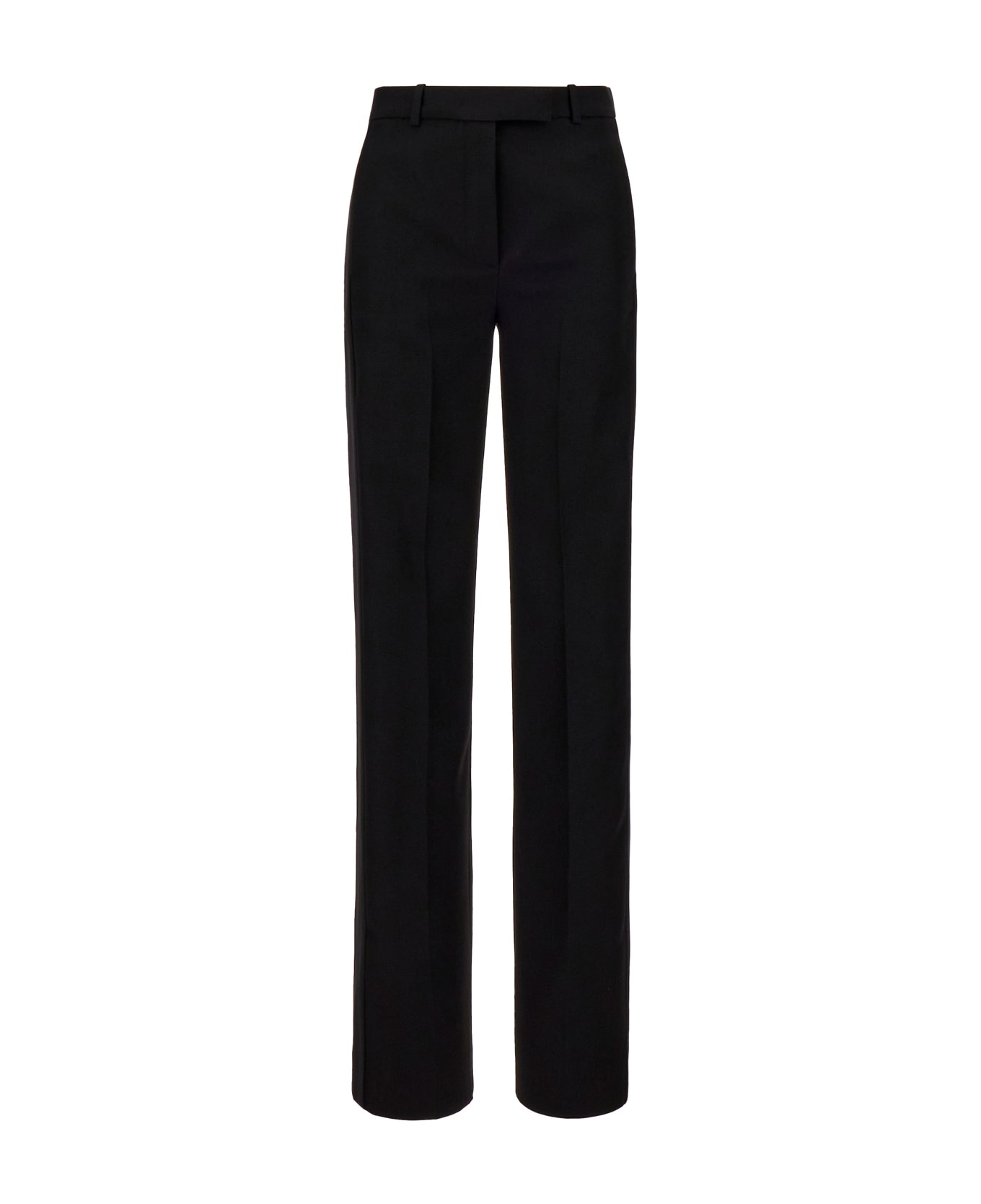 Versace Black Wool Pant - 1B000