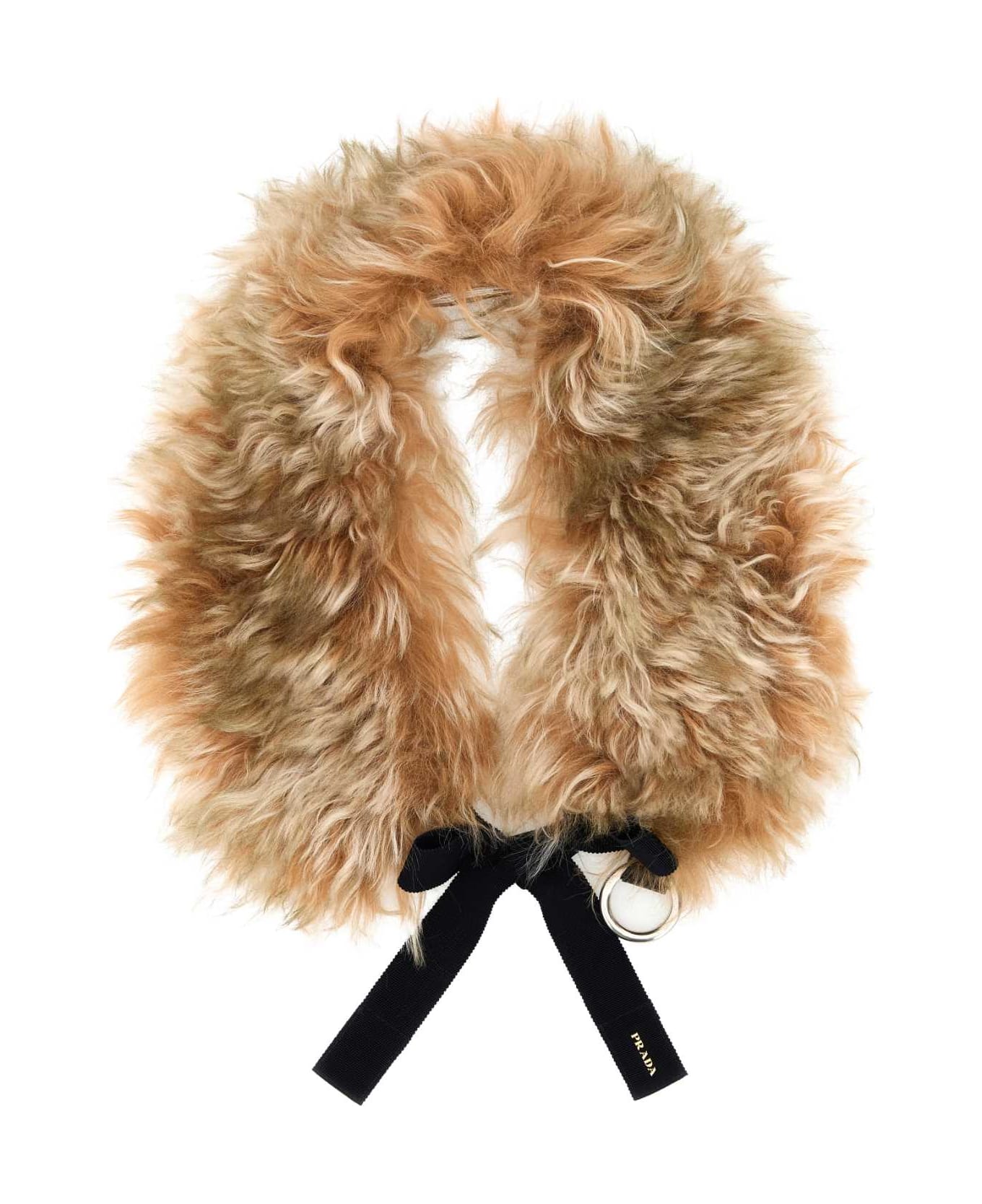 Prada Fur Collar - BEIGE