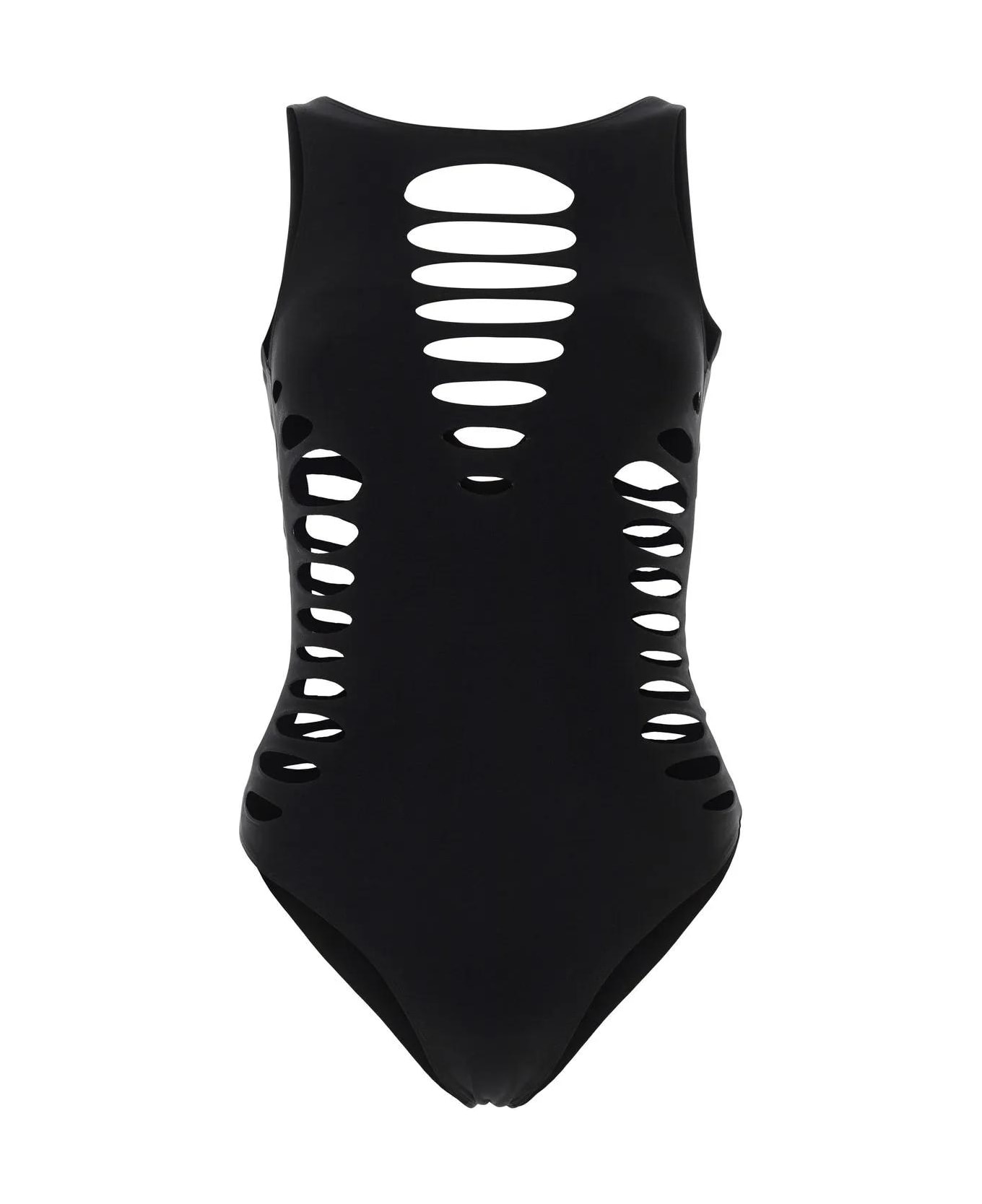 Versace Cut-out Low Back Swimsuit