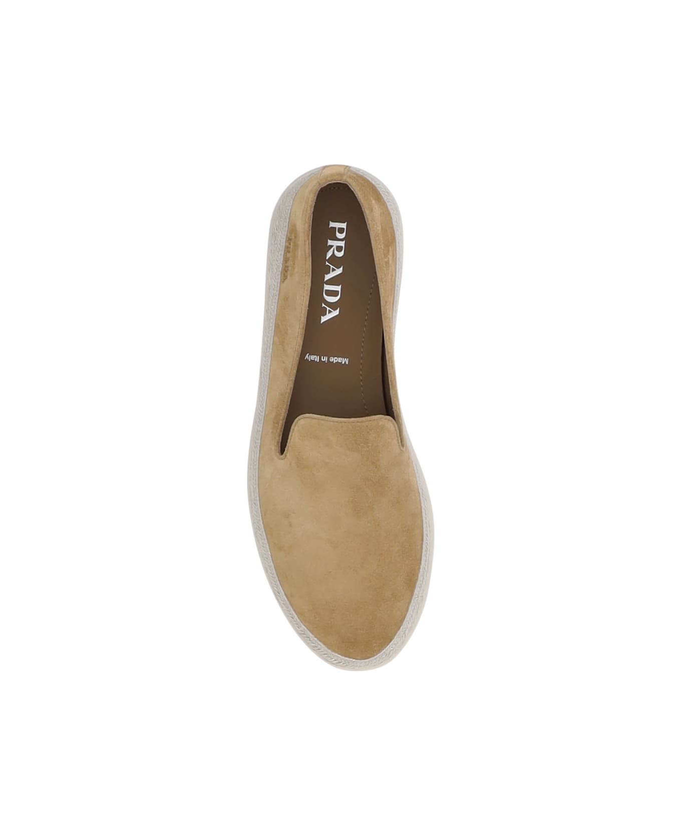 Prada Suede Loafers