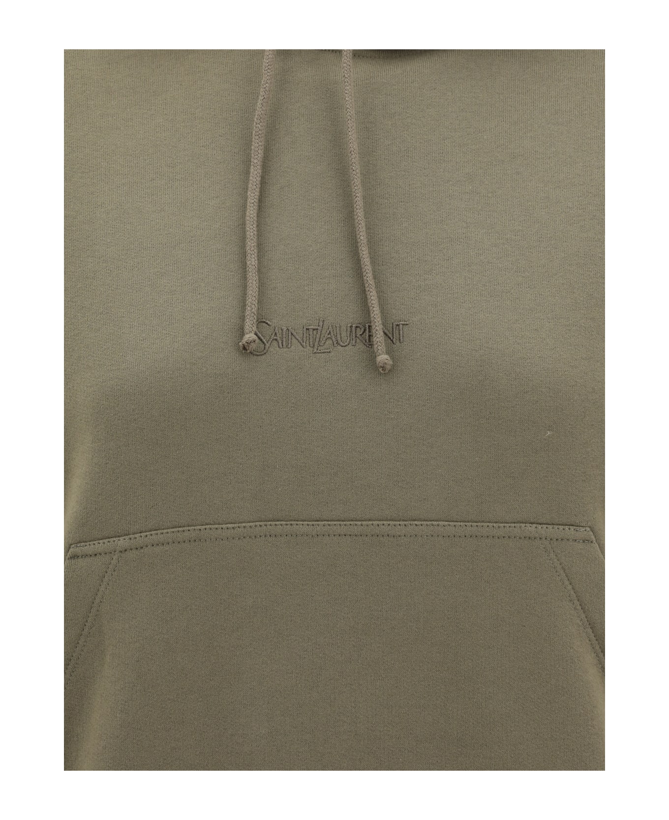 Saint Laurent Brode Hoodie - Kaki