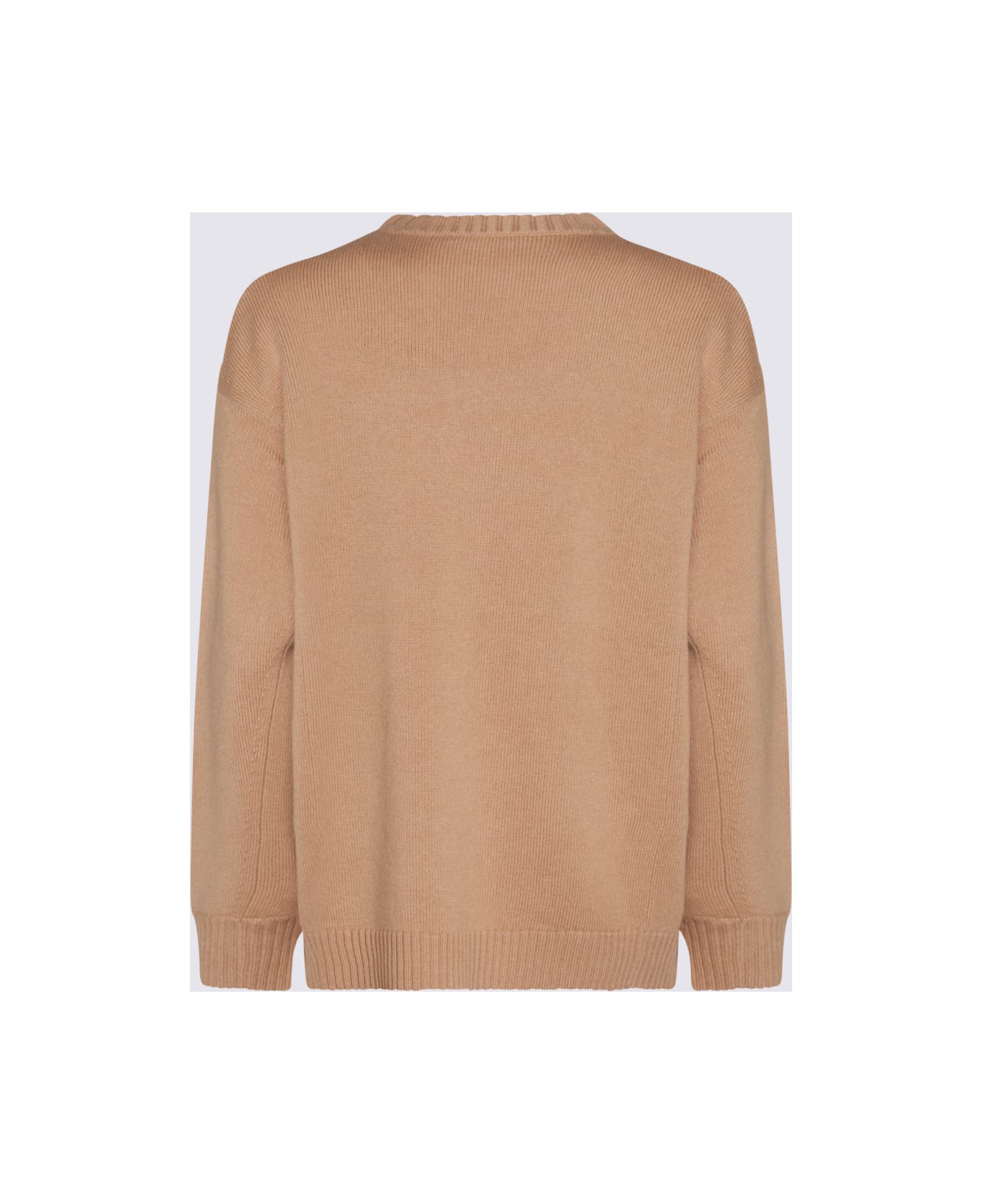 Max Mara Beige Wool Fido Knitwear - Beige