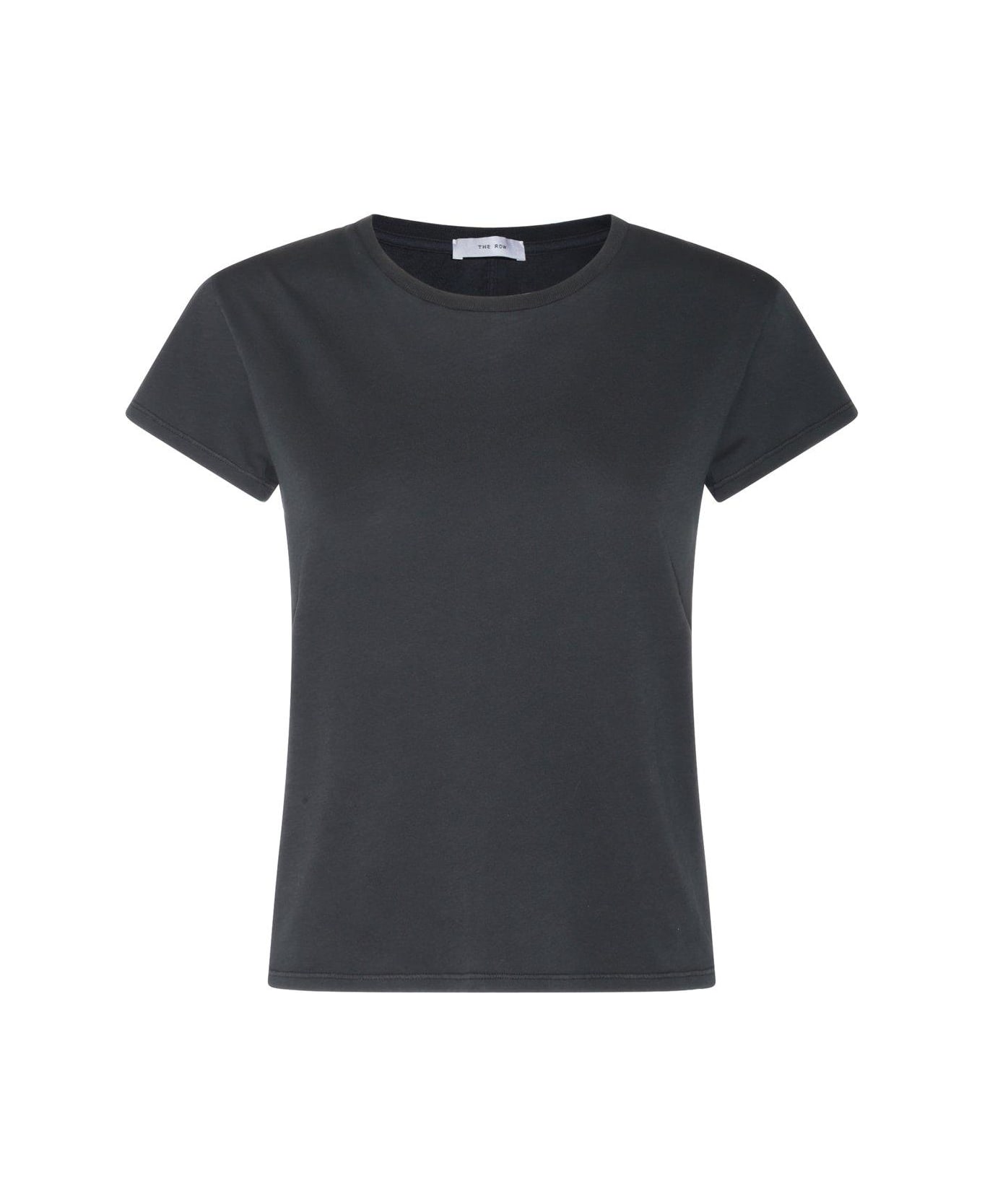 The Row Tori Crewneck T-shirt - BLACK