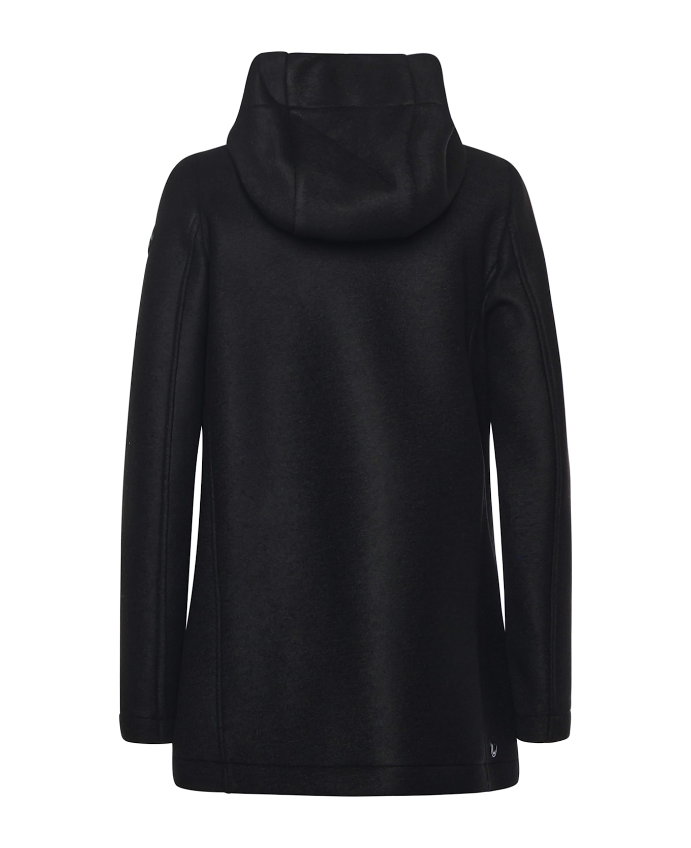 Colmar Hooded Coat - Black