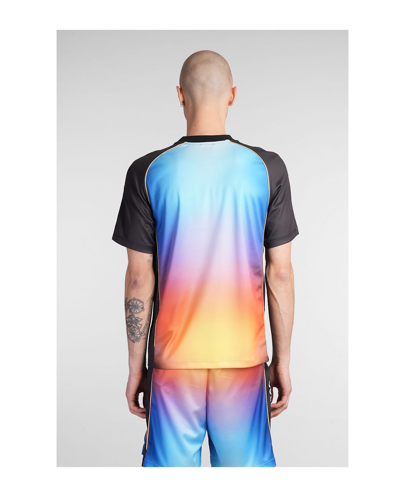 Casablanca T-shirt In Multicolor Polyester - multicolor