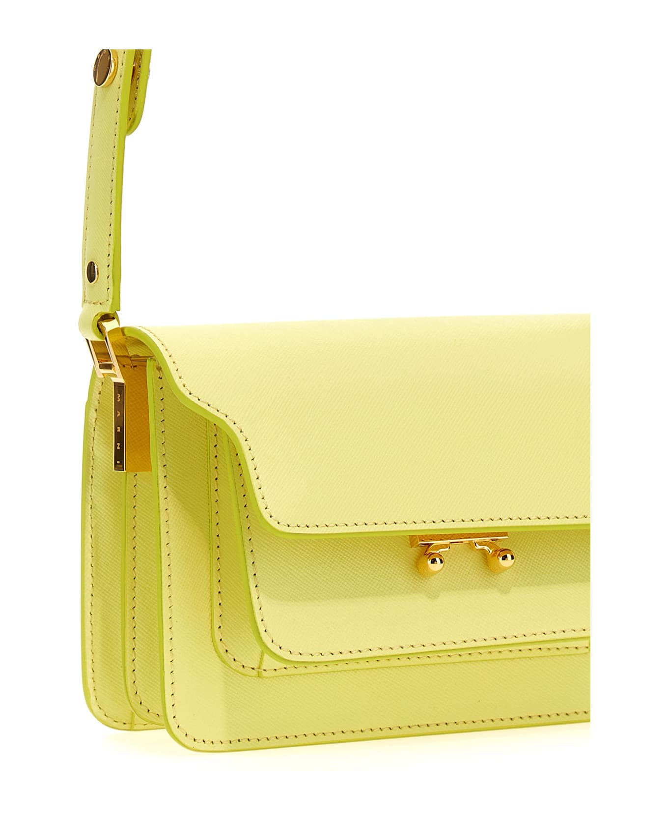 Marni 'trunk' Mini Shoulder Bag - Yellow