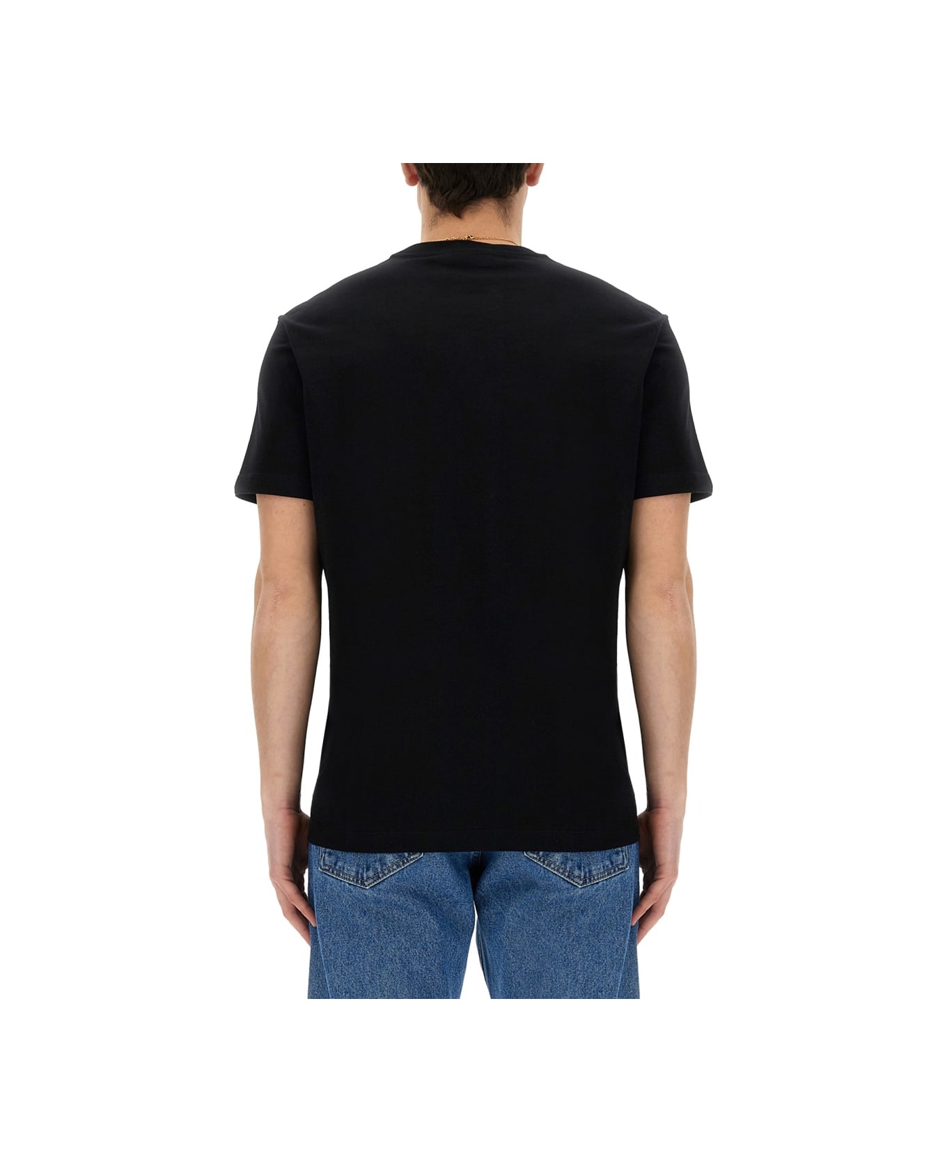 Versace "jellyfish" T-shirt - BLACK