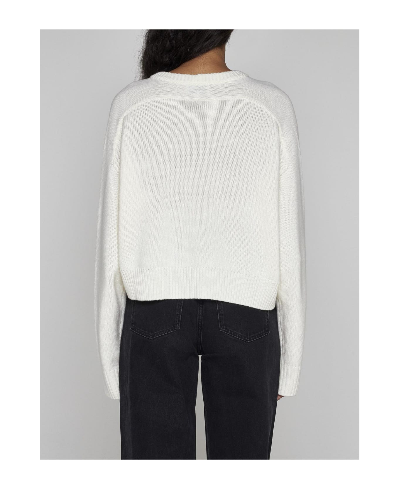 Loulou Studio Bruzzi Wool And Cashmere Sweater - Ivory