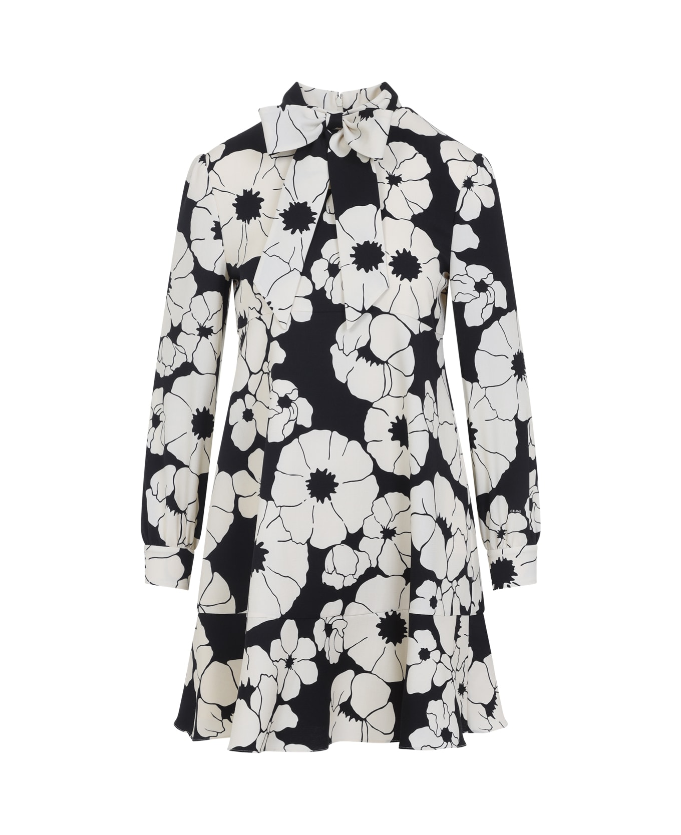 Celine Mini Dress - Nc Noir  Creme