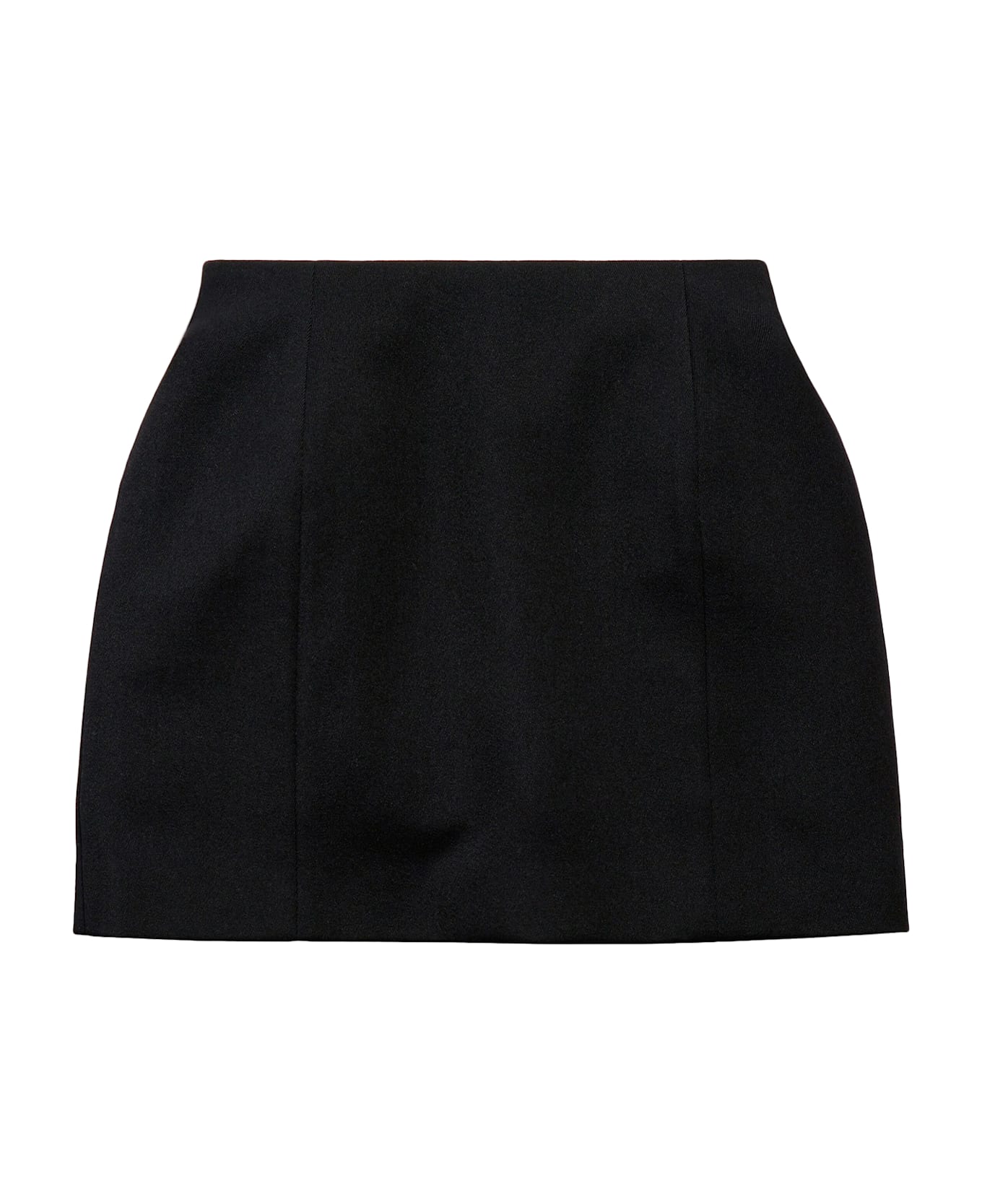 Balenciaga Hourglass Detail Mini Skirt - Black