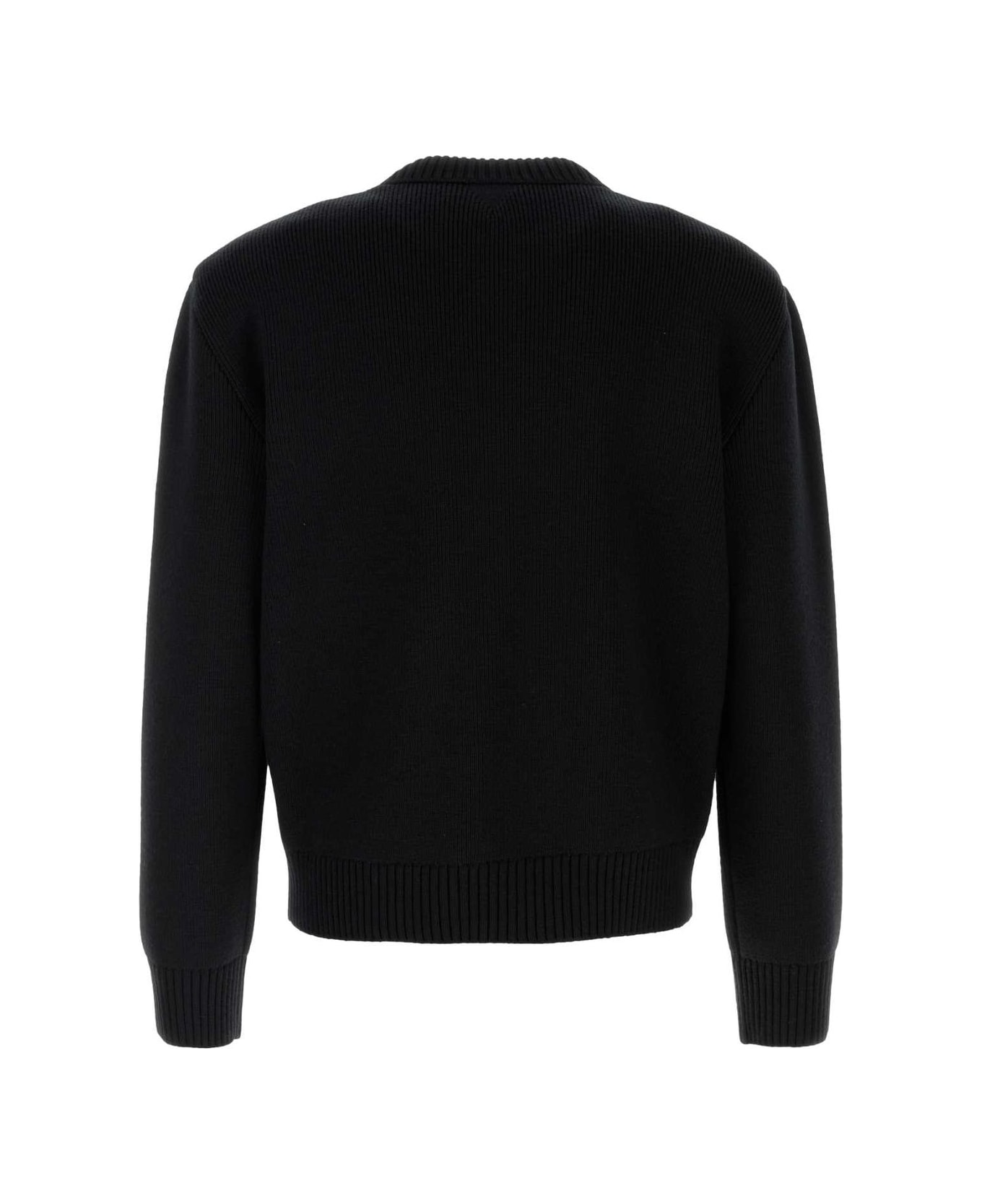 Bottega Veneta Ribbed Knit Jumper - Black