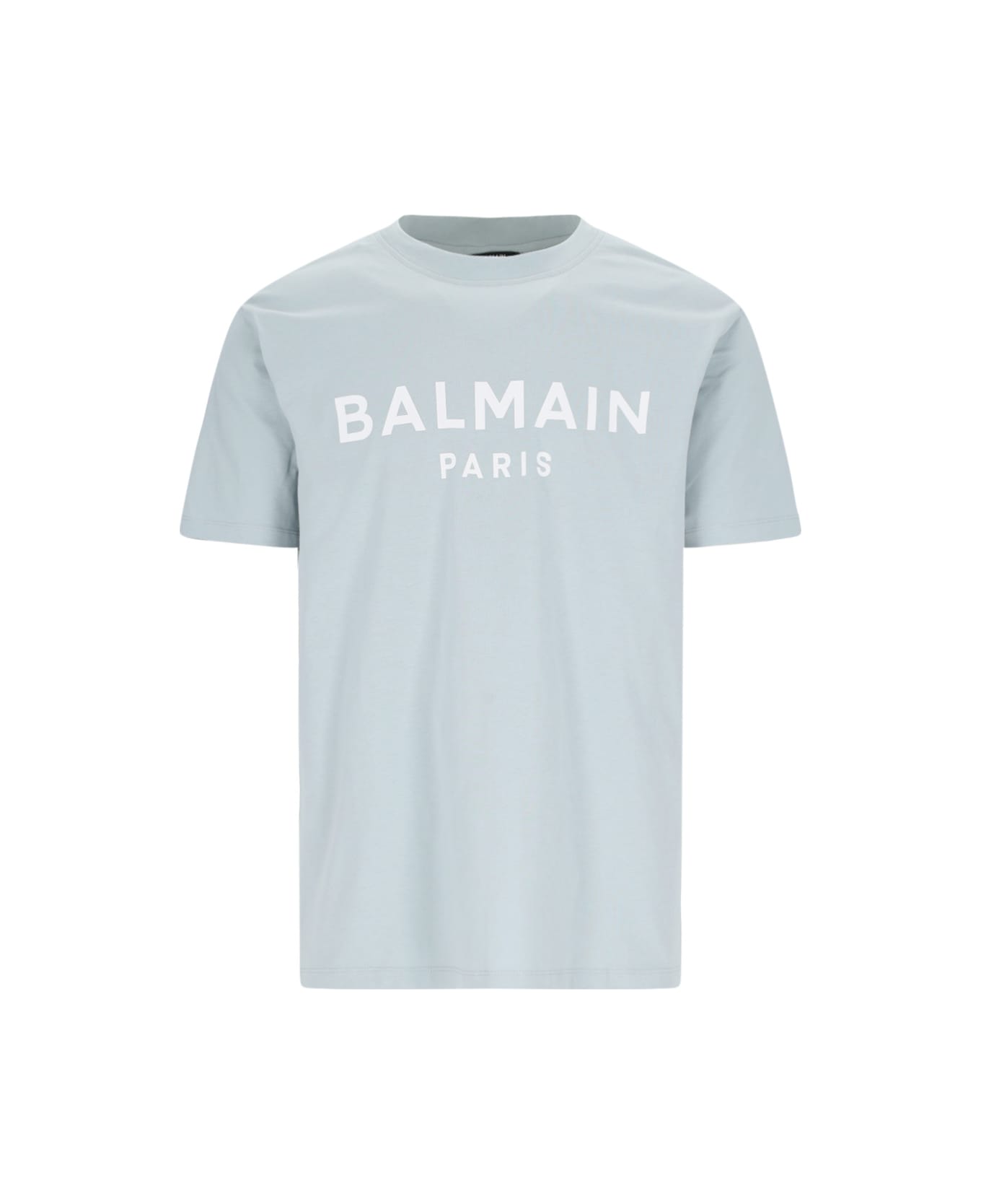 Balmain Logo T-shirt - Gray シャツ