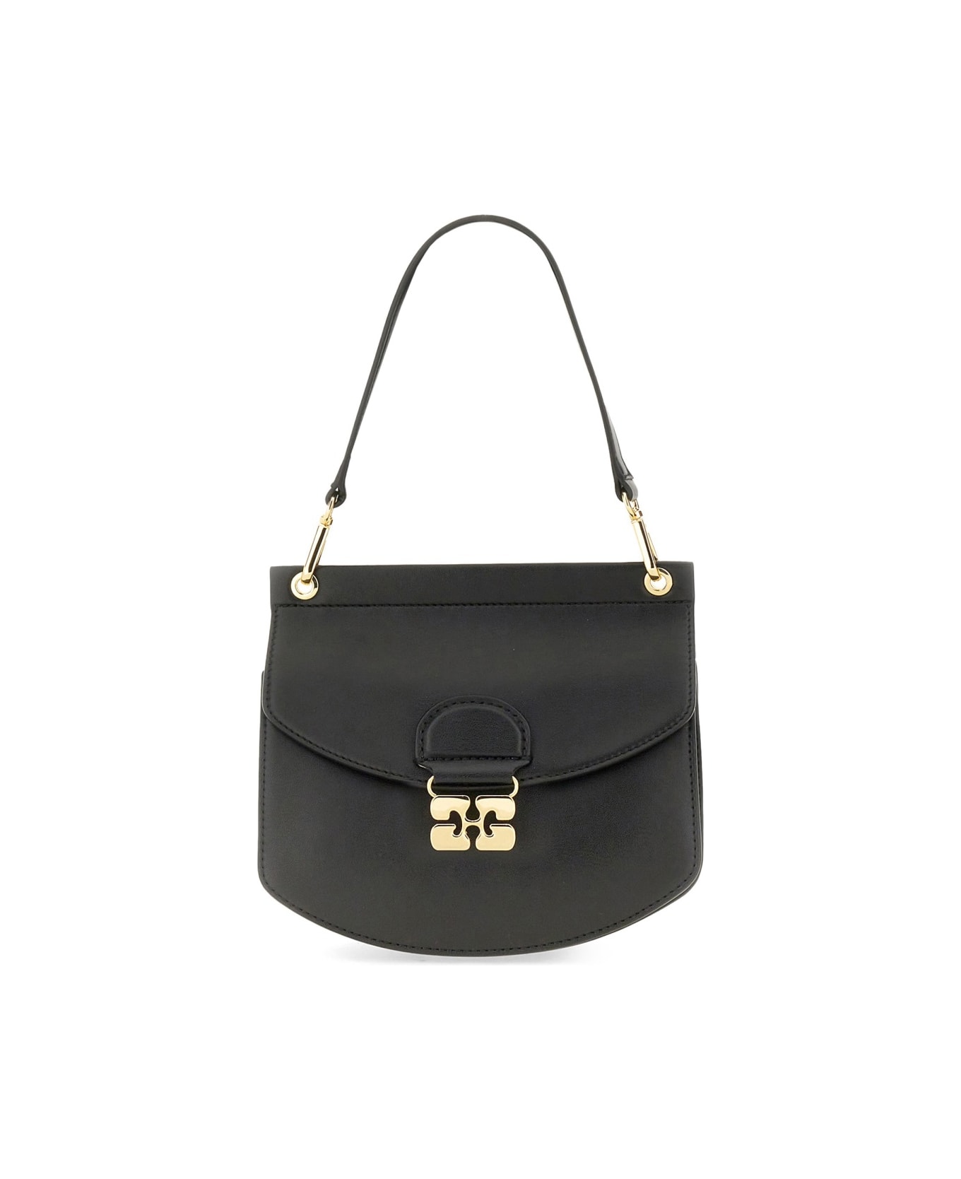 Ganni Apo-g' Bag Small - BLACK