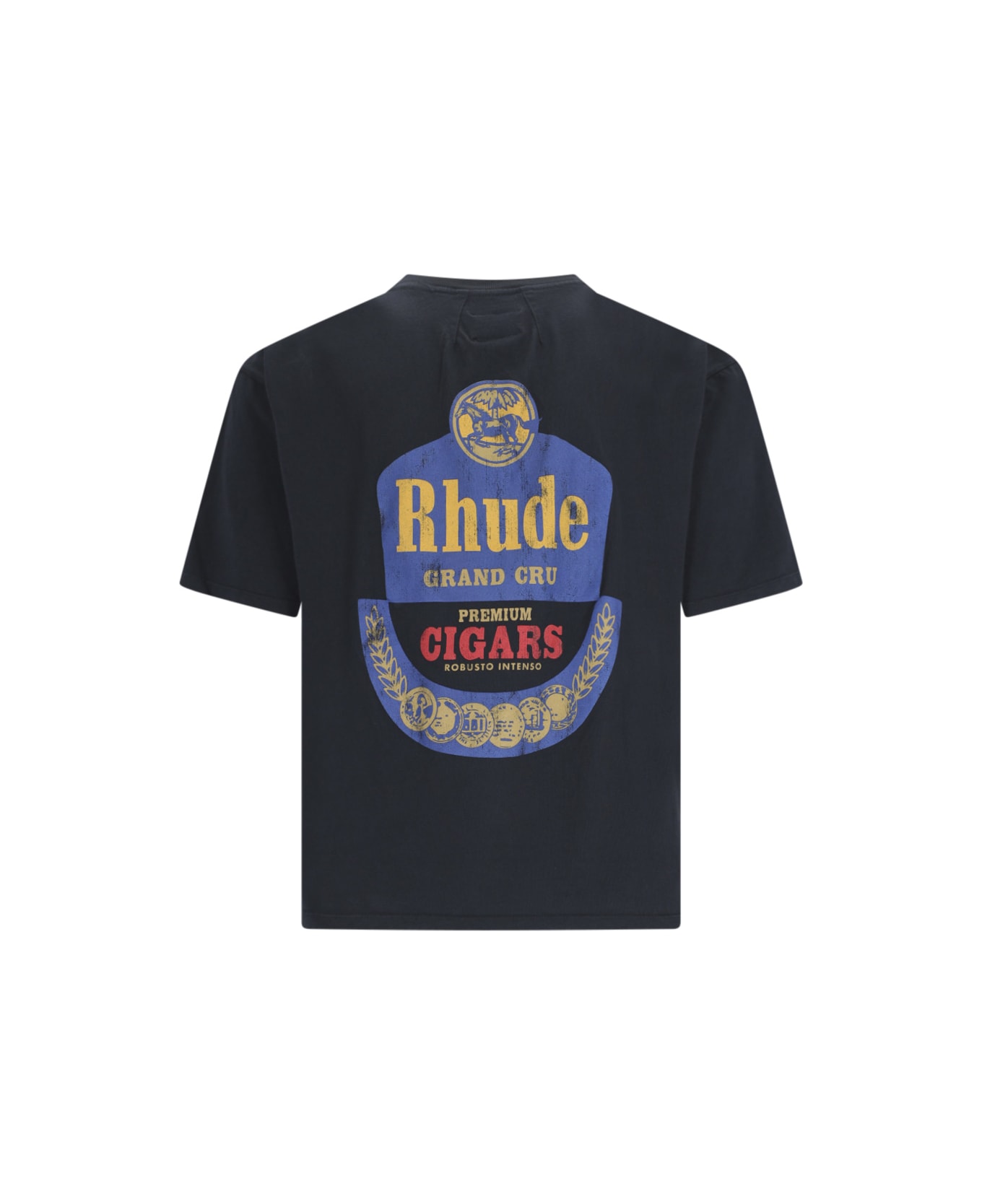 Rhude 'grand Cru' T-shirt - Black  