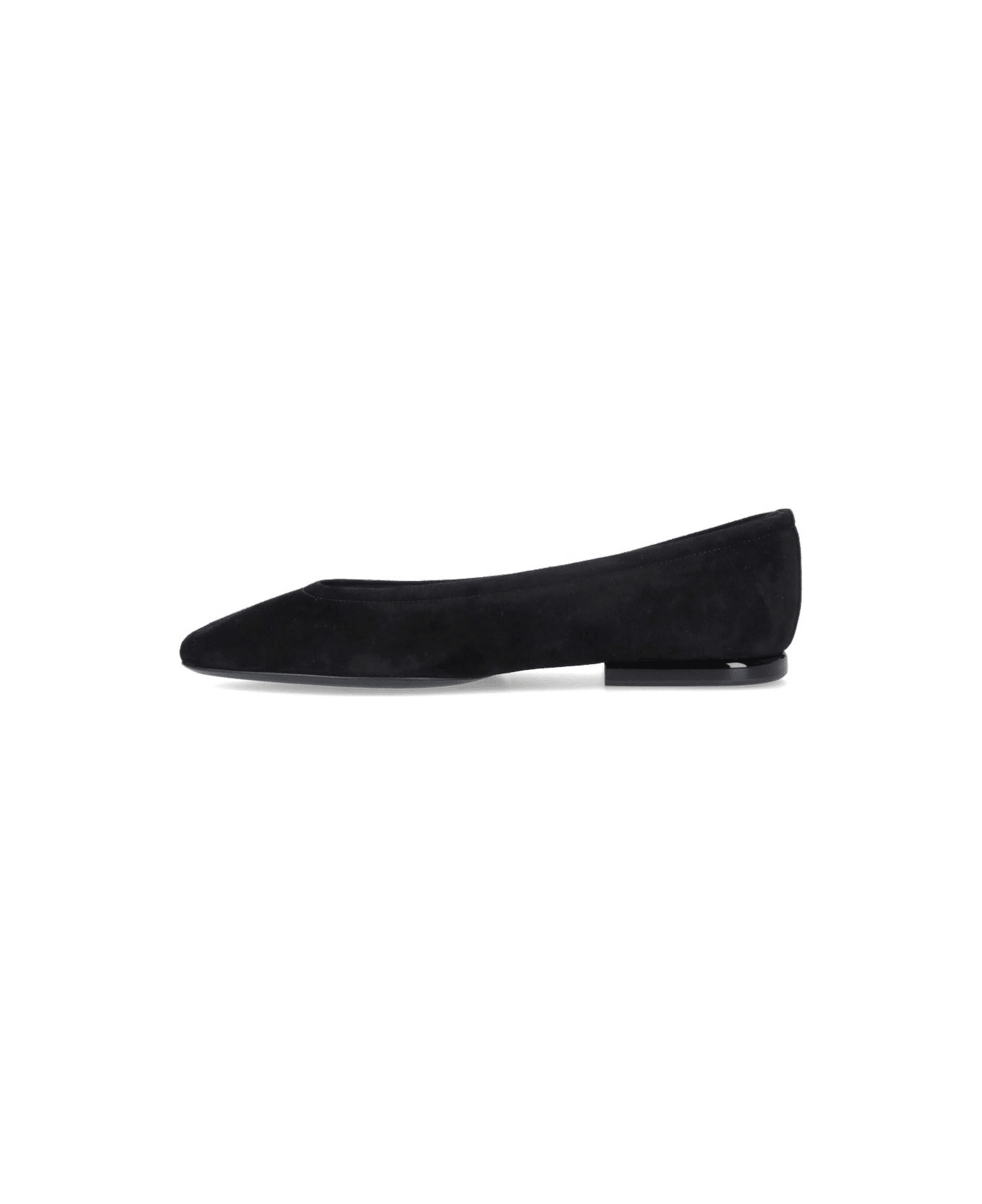 Loro Piana Primula Ballet Flats - Black