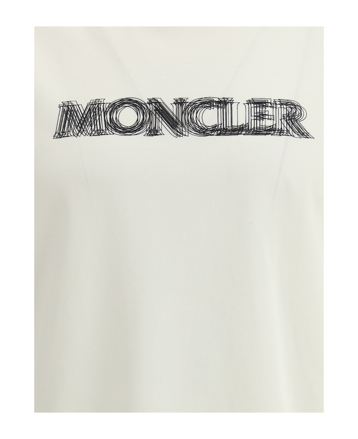 Moncler Logoed T-shirt - White