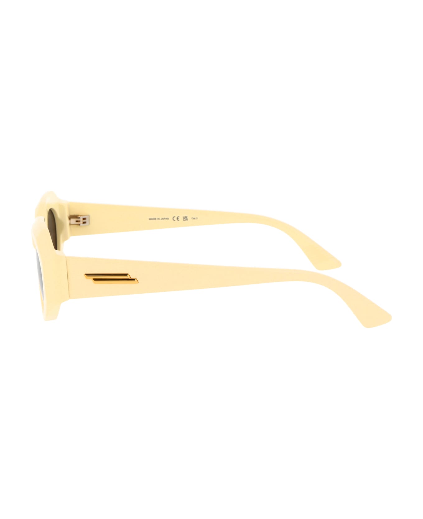 Bottega Veneta Eyewear Bv1031s Sunglasses - 006 YELLOW YELLOW GREY