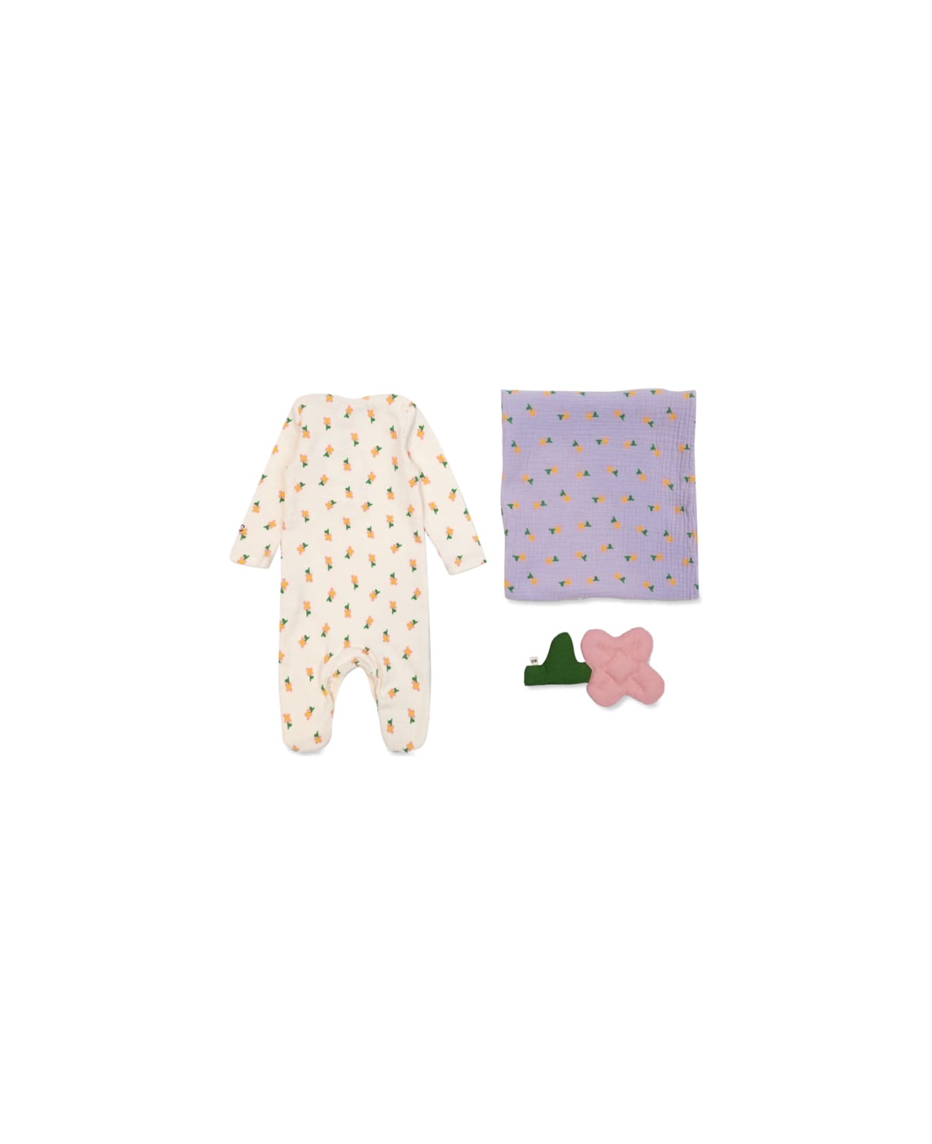 Bobo Choses Baby Pansy Flower Gift Set - LILAC