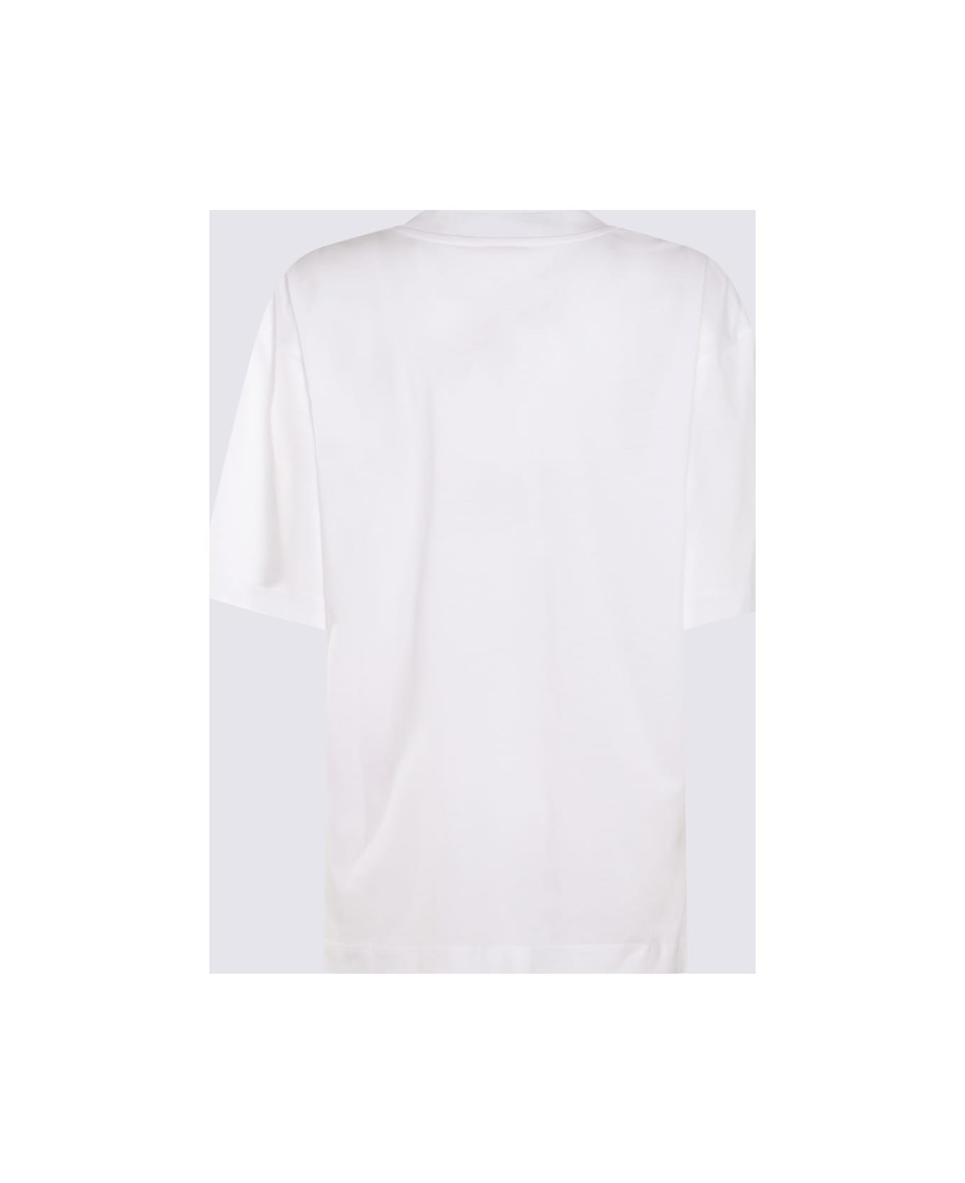 Marni White Cotton T-shirt - LILY WHITE Tシャツ