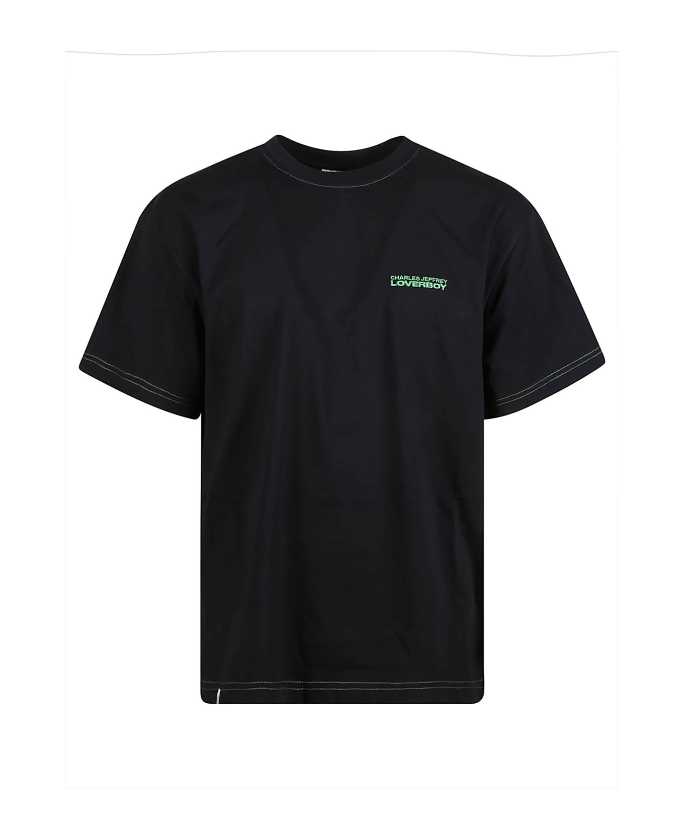 Charles Jeffrey Loverboy Logo Print T-shirt - Black 
