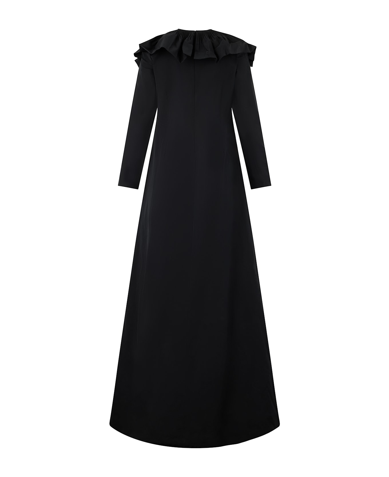 Valentino Garavani Long Elegant Black Dress - black