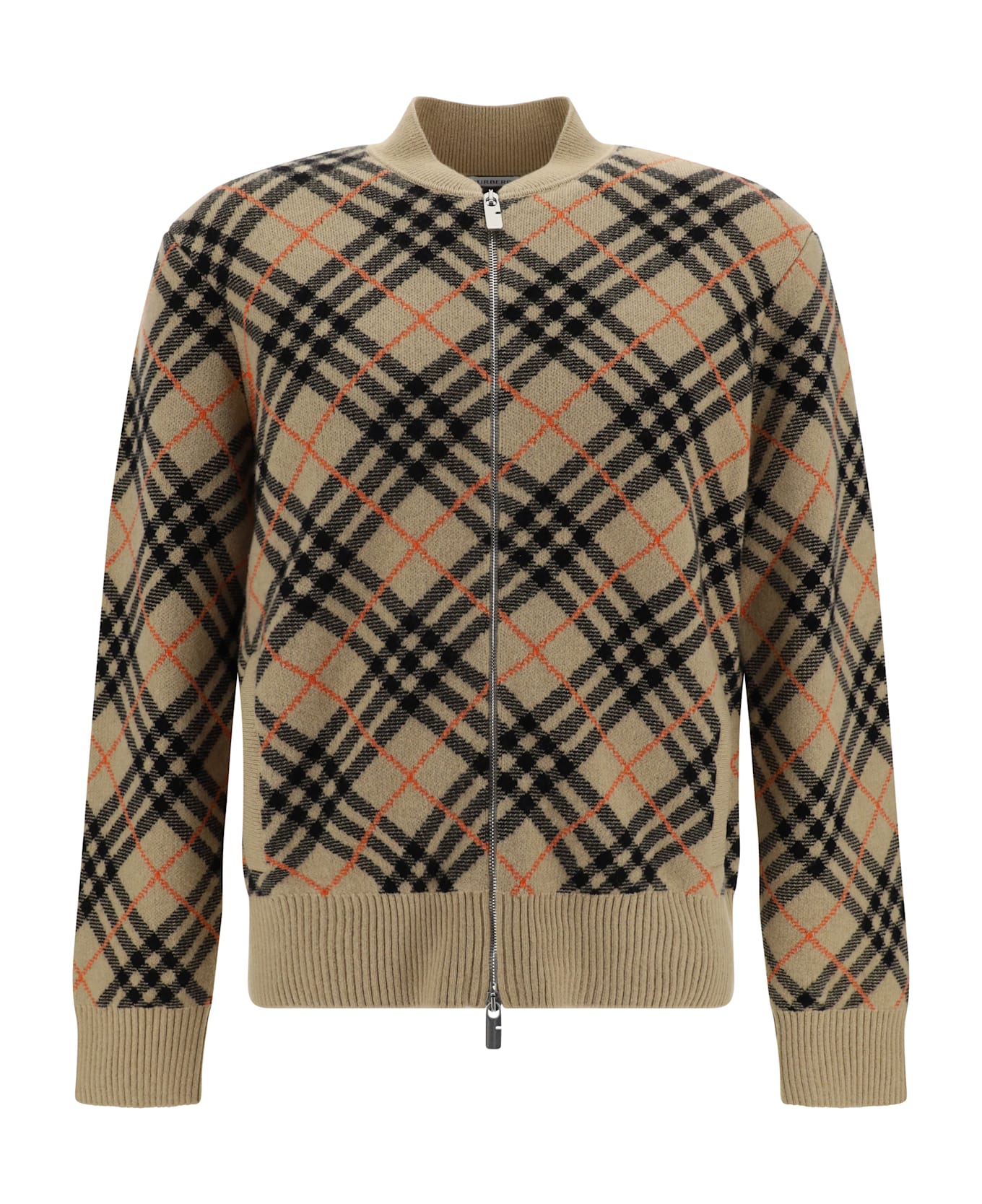 Burberry Cardigan - BROWN/BLACK