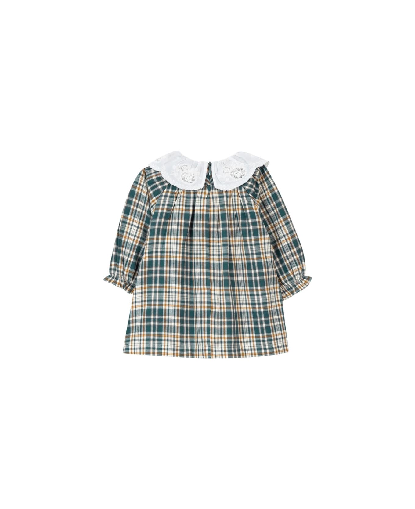 Tartine et Chocolat M/l Collar Dress - AZURE