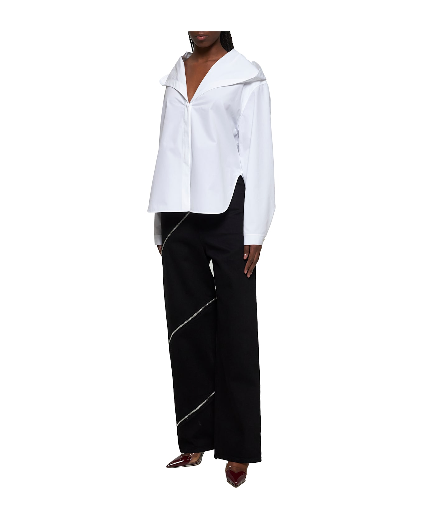 Alaia 'spirale' Jeans - Noir alaia