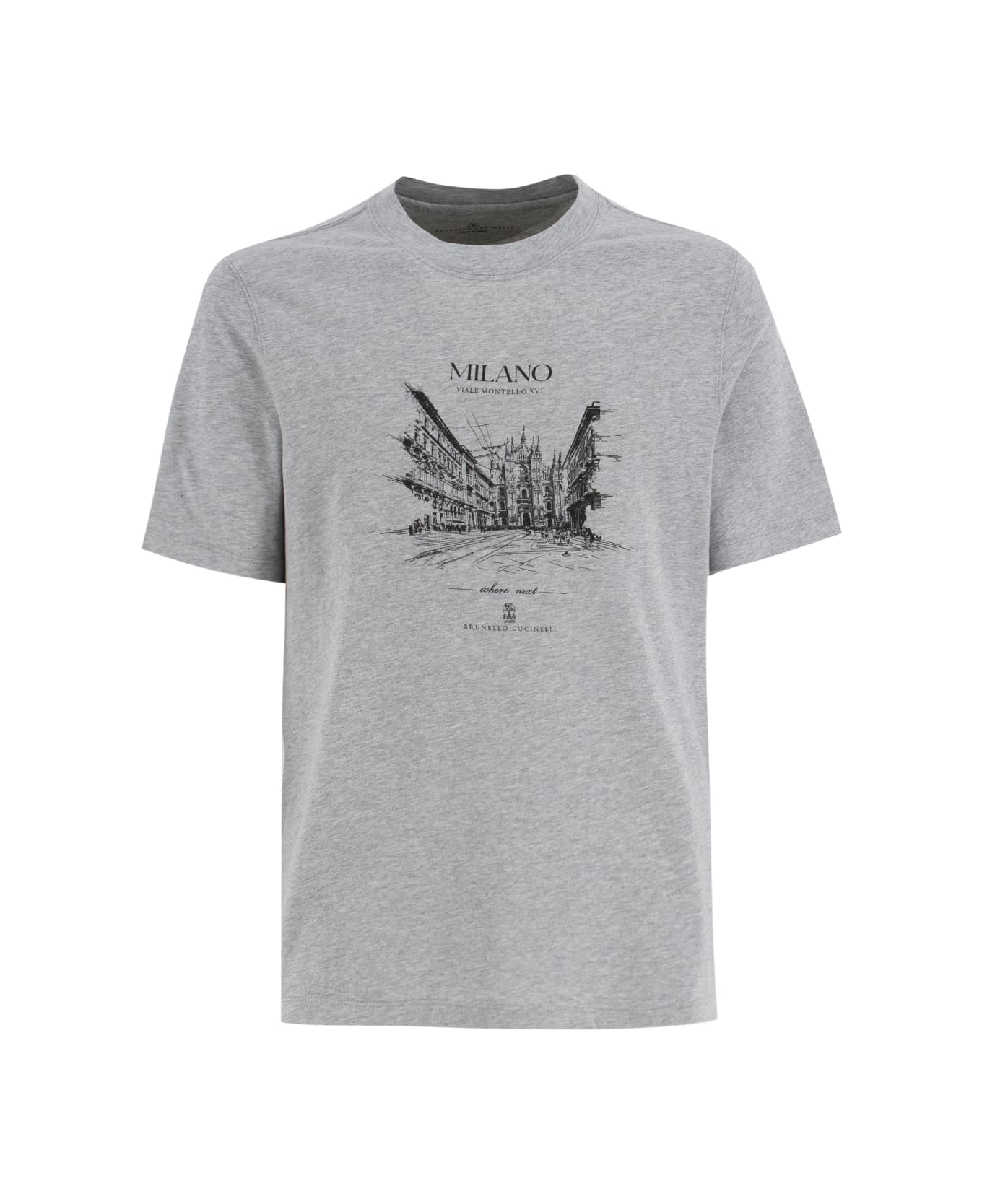 Brunello Cucinelli T-shirt - GRIGIO
