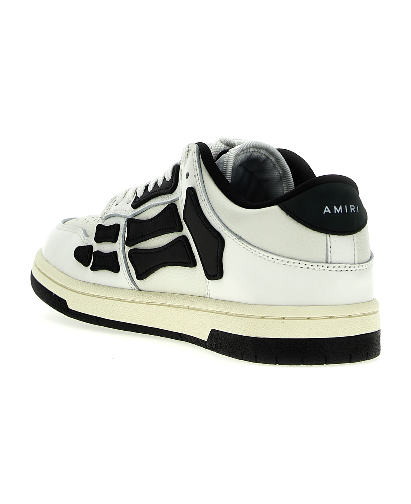 AMIRI 'skel Top Hi' Sneakers - White/Black