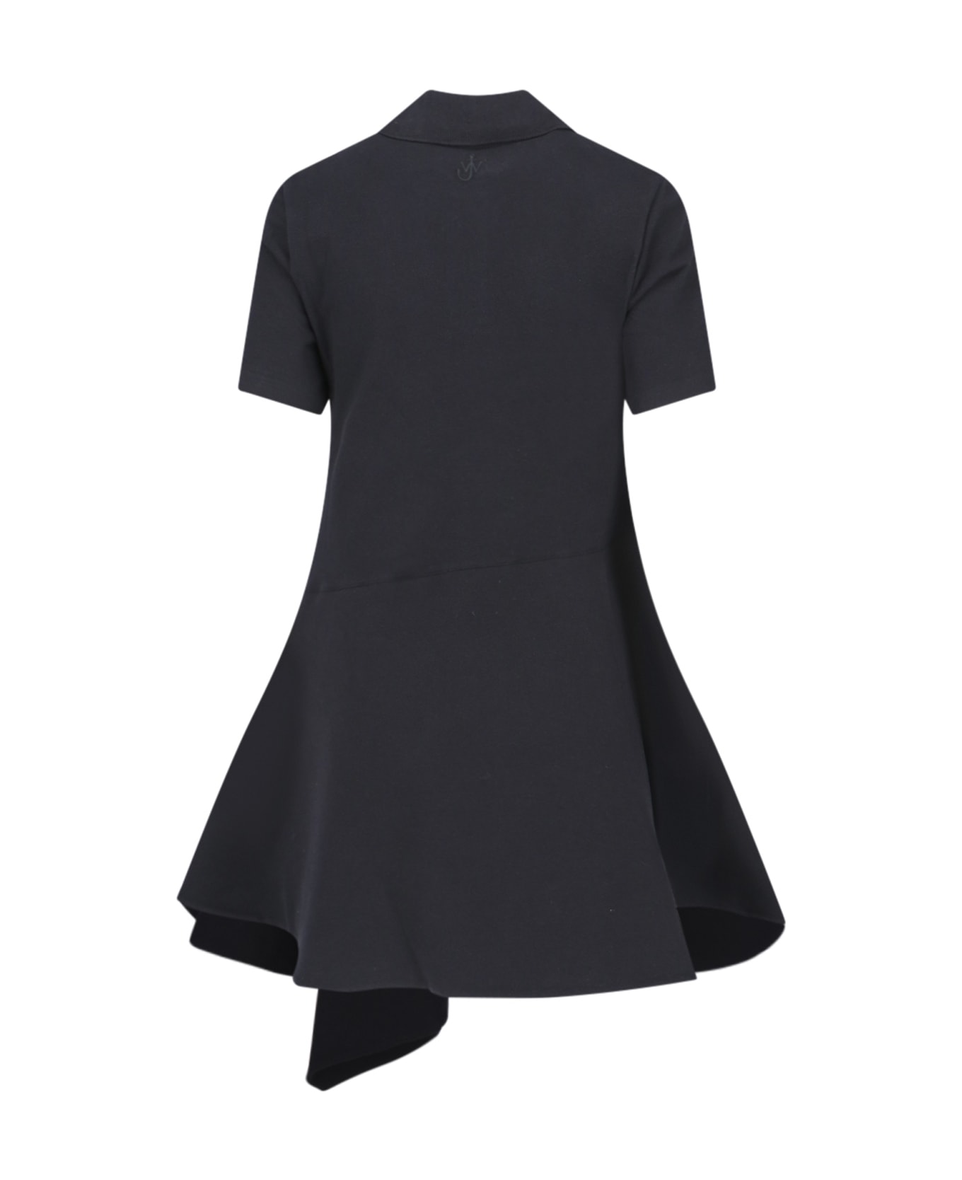 J.W. Anderson Asymmetrical Polo Dress - BLACK